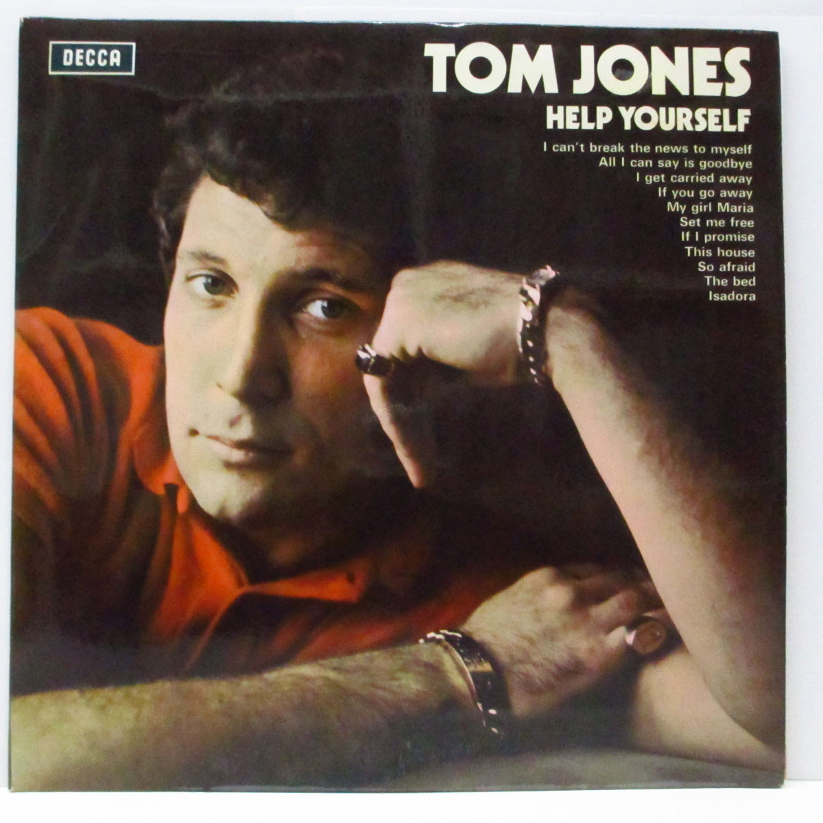 TOM JONES (トム・ジョーンズ) - Help Yourself (UK オリジナル「モノラル」LP/表面コーティングジャケ)