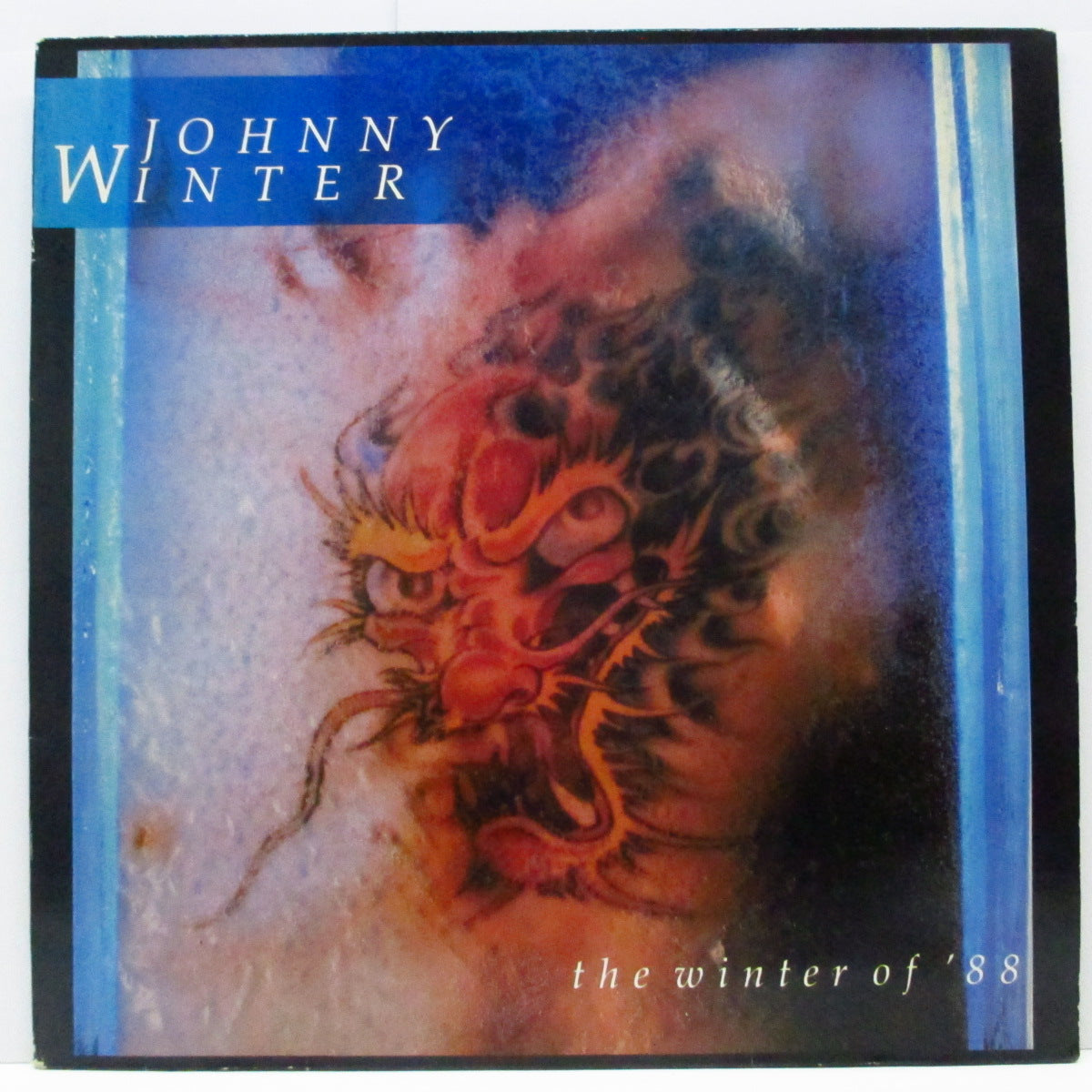 JOHNNY WINTER (ジョニー・ウィンター) - The Winter Of '88 (UK オリジナル LP)