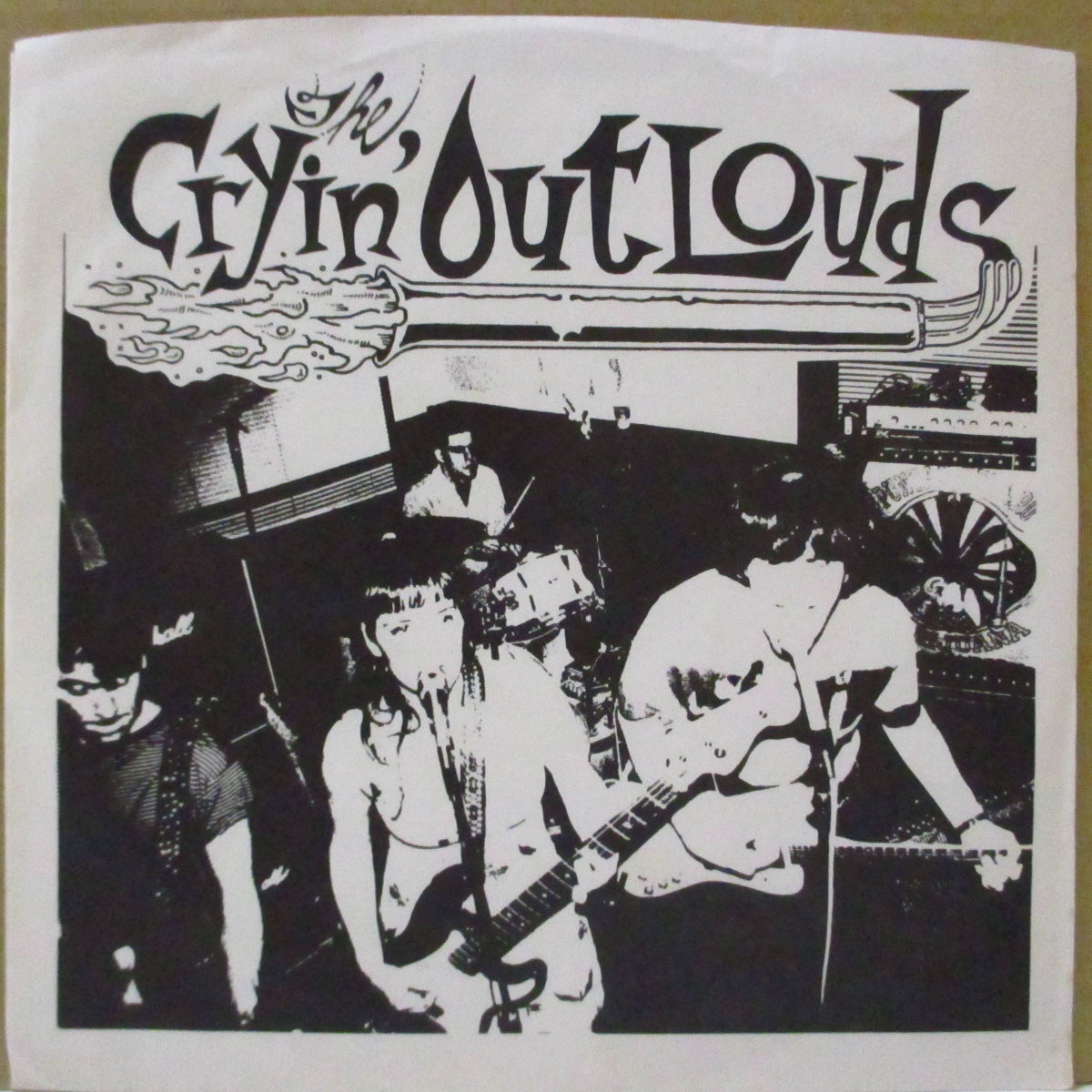 CRYIN' OUT LOUDS, THE (クライン・アウト・ラウズ) - Bloodhound (US '95 オリジナル片面 7インチ/マットソフト紙ジャケ)