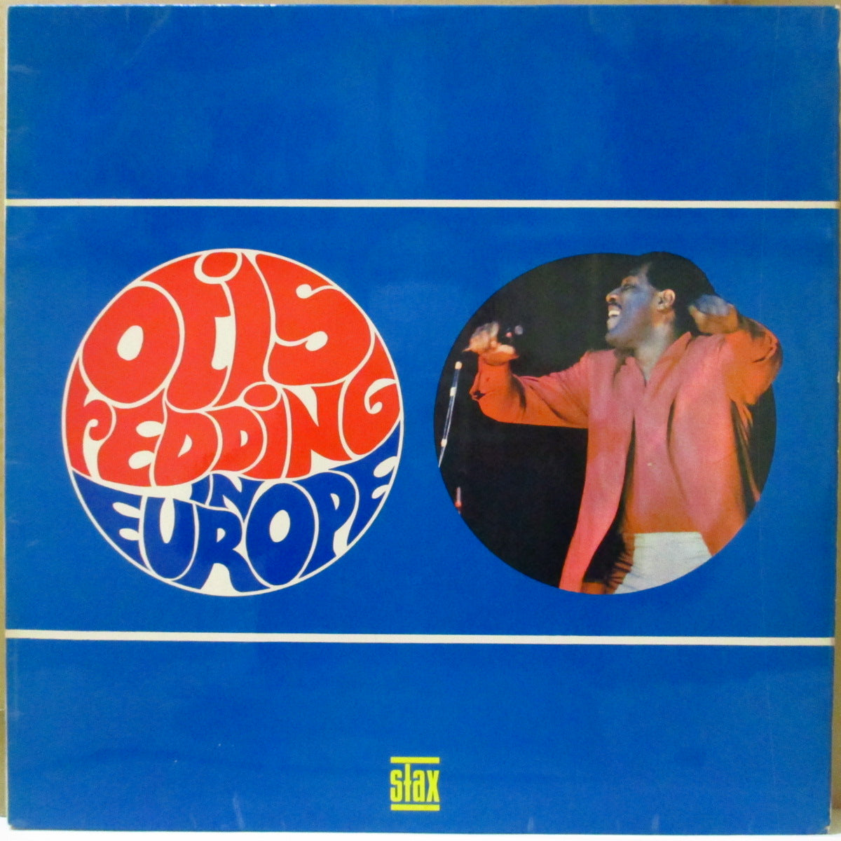 OTIS REDDING (オーティス・レディング) - Otis Redding In Europe (UK '68 初回Staxオリジナル・モノラルLP/初回両面コーティングジャケ) 英独自ジャケ、近年稀な美品!