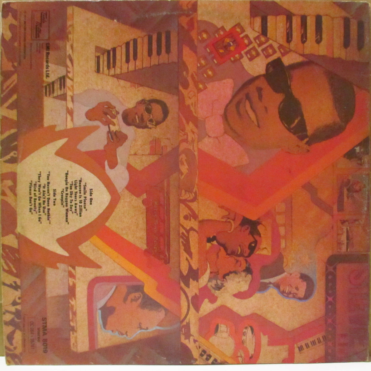 STEVIE WONDER (スティーヴィー・ワンダー) - Fulfillingness' First Finale (UK '74 オリジナル・ステレオ LP/見開きジャケ)全米1位名作「悪夢」