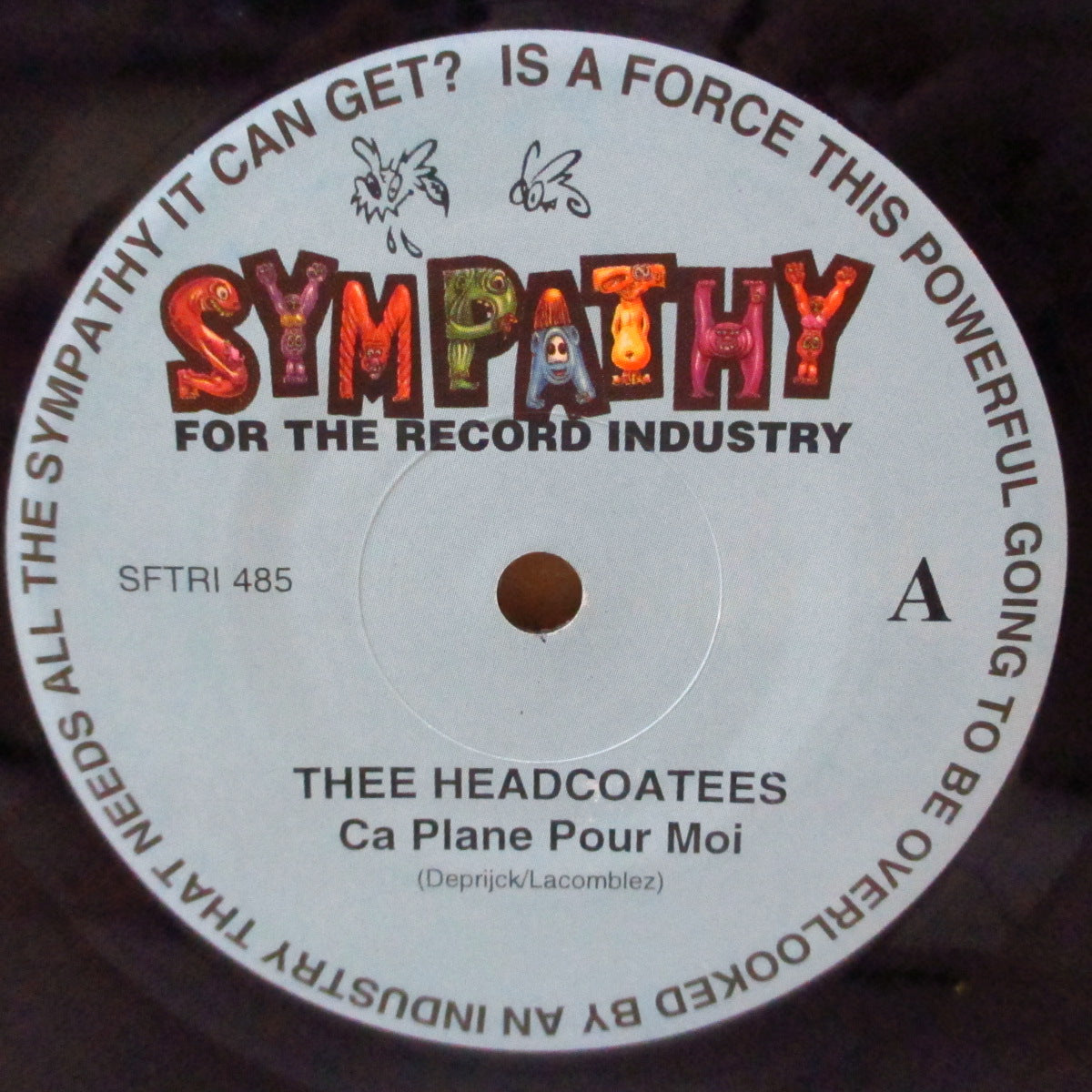 HEADCOATEES (ヘッドコーティーズ) - Ca Plane Pour Moi (US '97 オリジナル 7インチ/光沢固紙ジャケ)