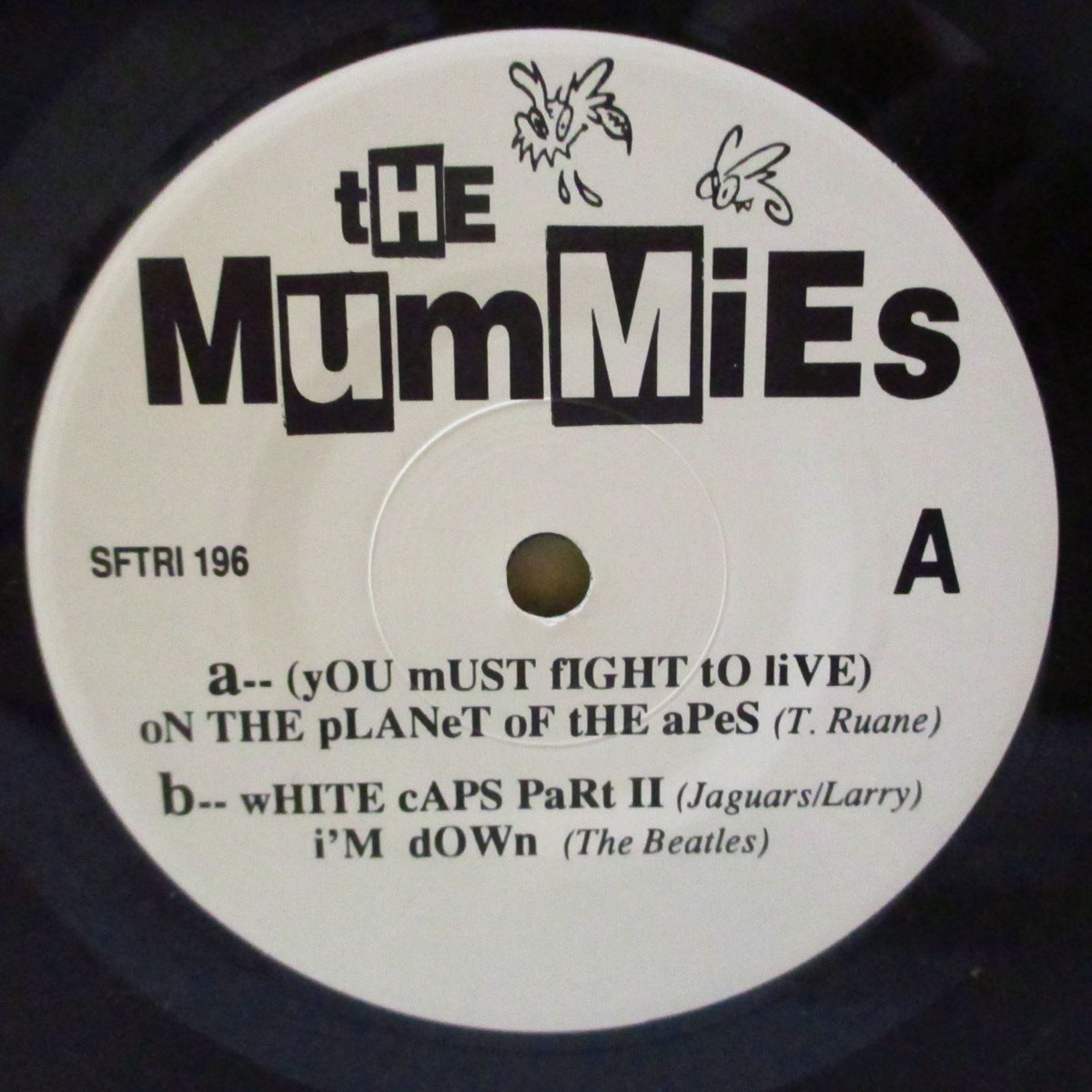 MUMMIES (マミーズ) - (You Must Fight To Live) On The Planet Of The Apes +3 (US '93 オリジナル「B面にイラスト無しラベ」 7インチ/光沢固紙ジャケ)