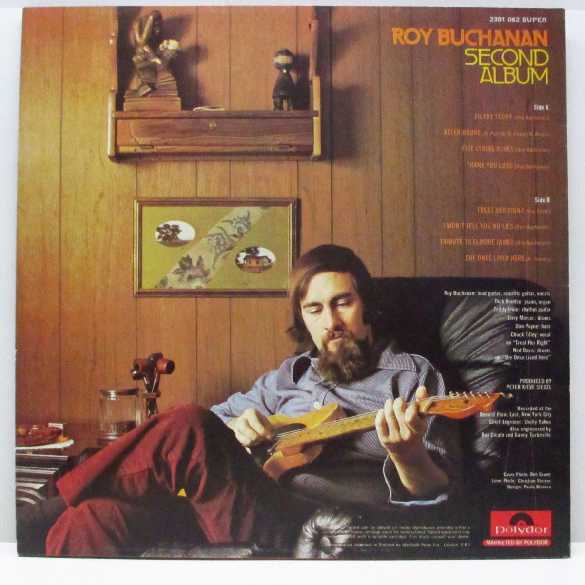 ROY BUCHANAN (ロイ・ブキャナン) - Second Album (UK オリジナル LP)