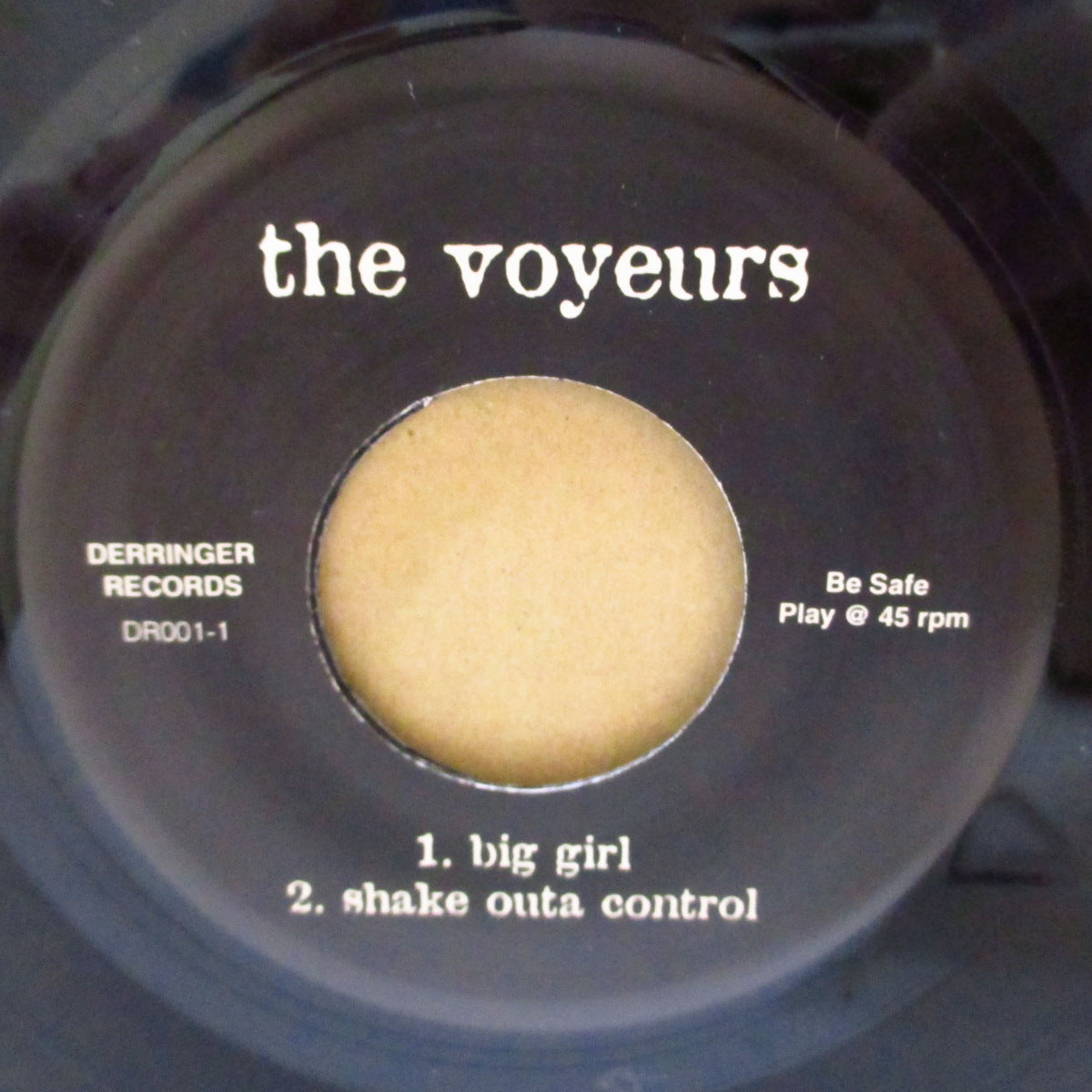 VOYEURS, THE (ザ・ヴォワヤーズ) - Big Girls (US '97 限定500枚片面 7インチ/ナンバリング入りマットソフト紙ジャケ)