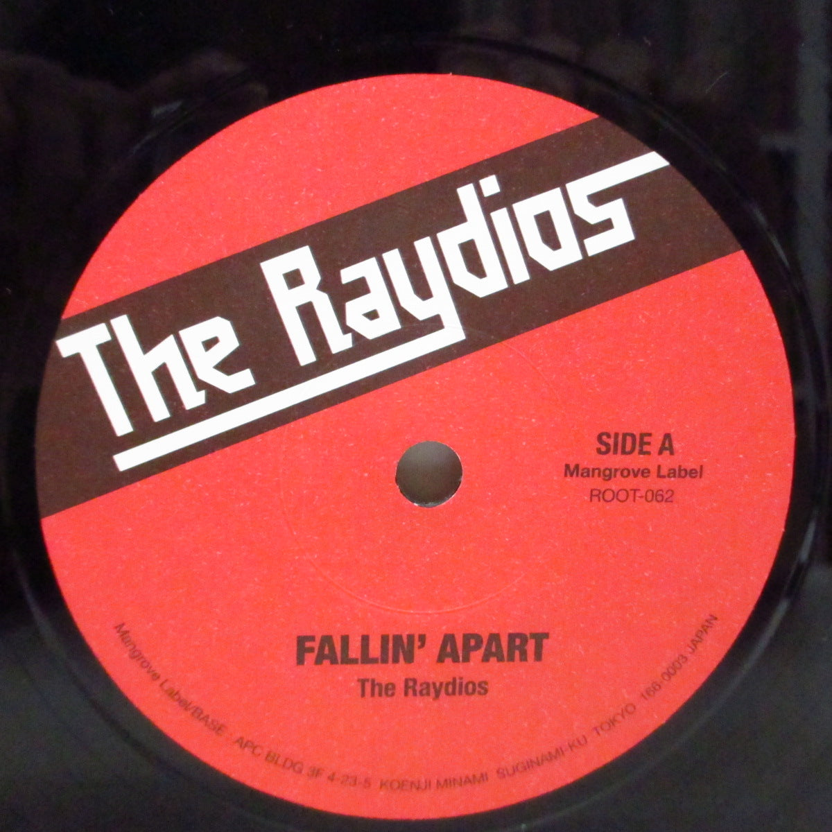 RAYDIOS, THE (ザ・レイディオス) - Fallin Apart / No I Don't (Japan '11 オリジナル 7"/マットソフト紙ジャケ) サード!