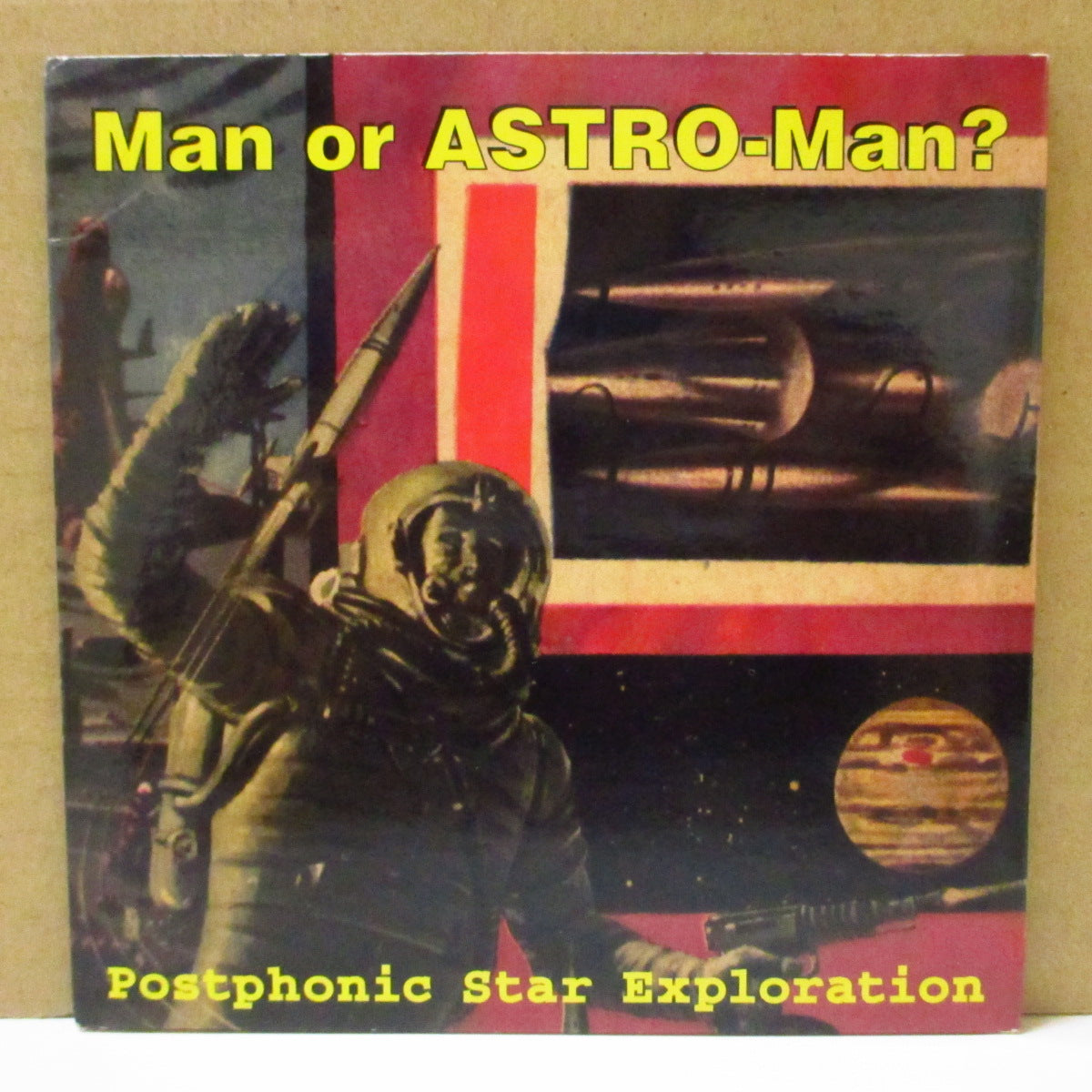 MAN OR ASTROMAN? (マン・オア・アストロマン) - Postphonic Star Exploration (US '95 オリジナル33回転 5インチ/光沢固紙ジャケ)