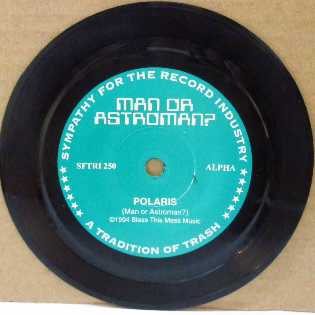 MAN OR ASTROMAN? (マン・オア・アストロマン) - Postphonic Star Exploration (US '95 オリジナル33回転 5インチ/光沢固紙ジャケ)