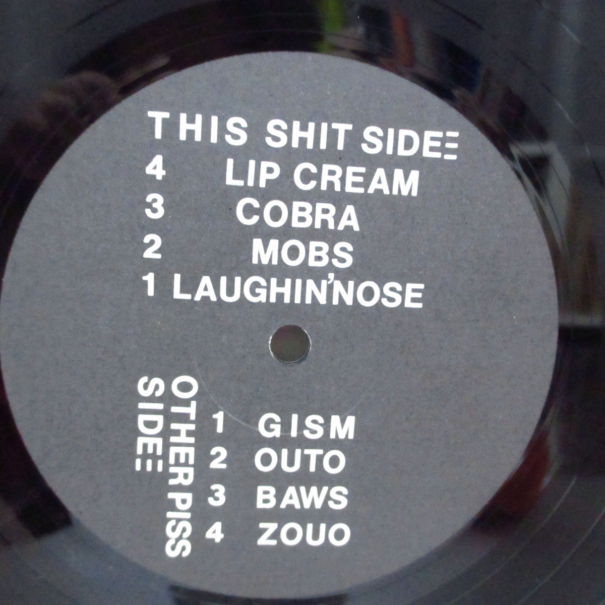 V.A. ('84 日本ハードコア・コンピ) - ハードコア不法集会 : Hardcore Unlawful Assembly (Japan オリジナル LP/ポスタージャケ)