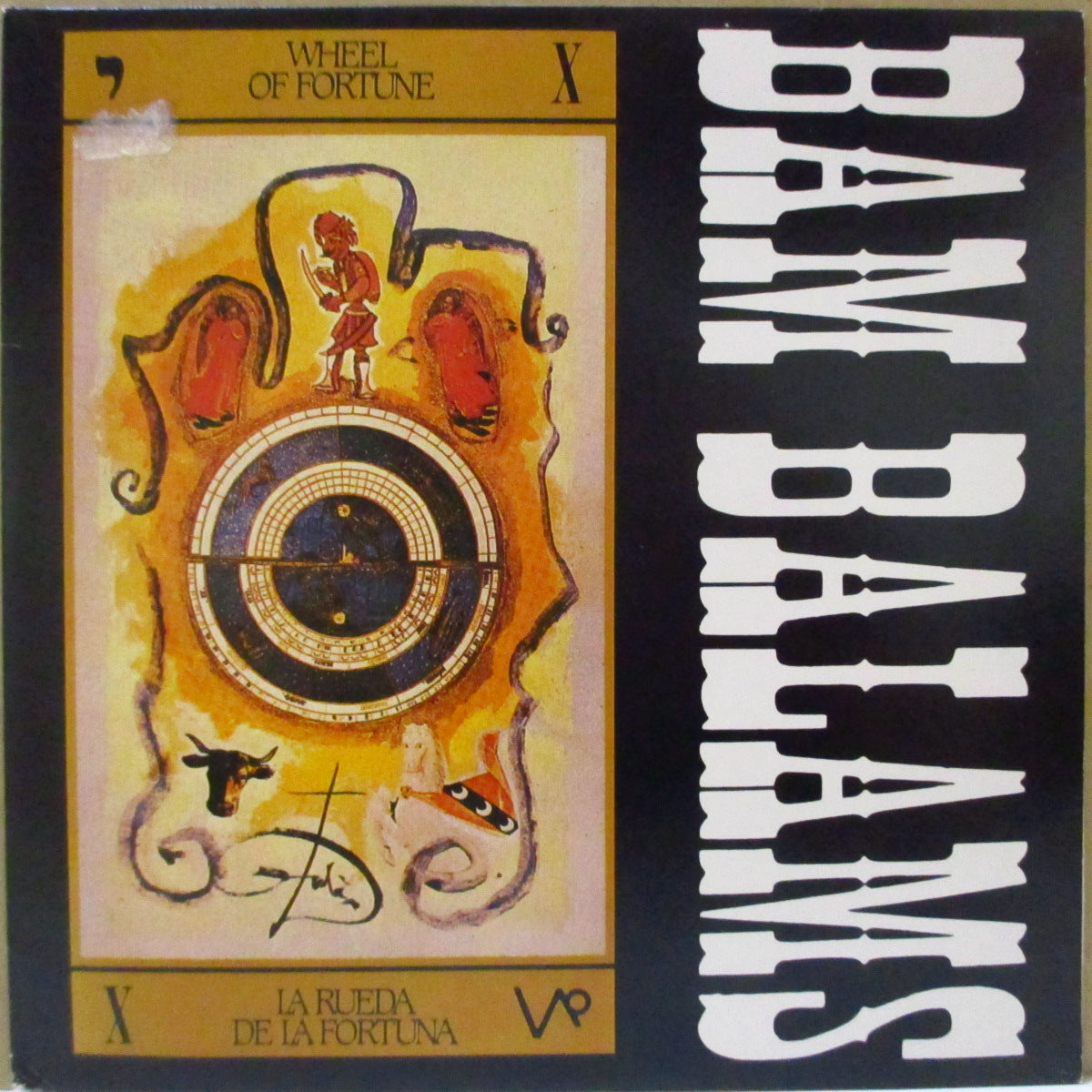 BAM BALAMS, THE (ザ・バム・バラムス) - Wheel Of Fortune (OZ '88 オリジナル「黒盤」 7インチ/光沢固紙ジャケ)