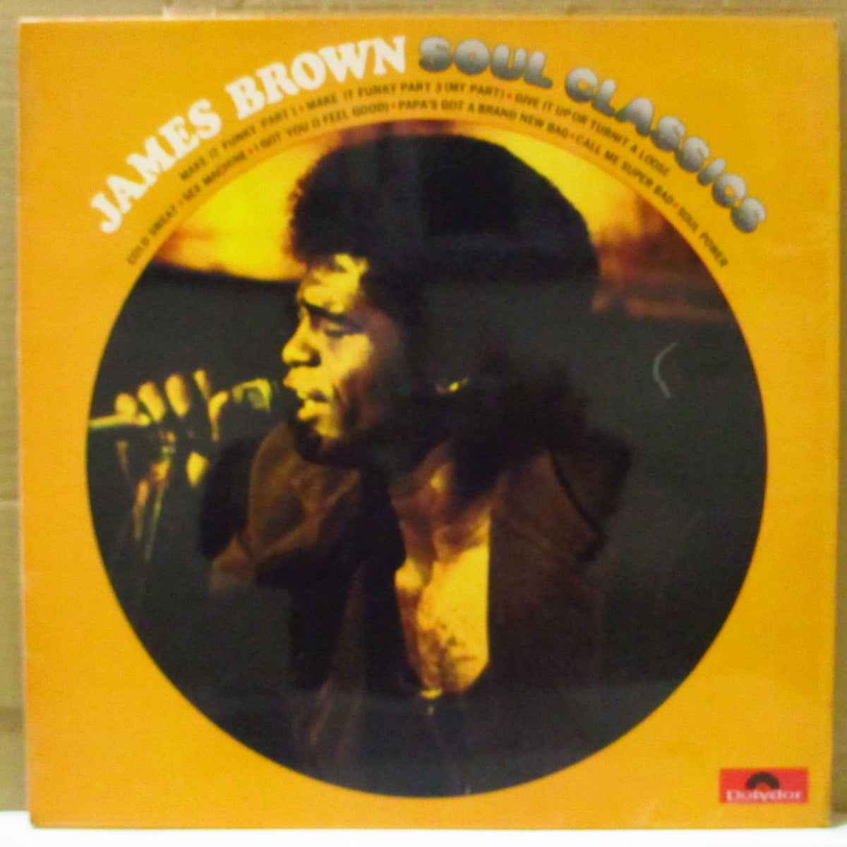 JAMES BROWN (ジェームス・ブラウン) - Soul Classics (UK '72 オリジナル・ステレオ LP/初回の両面コーティング・ジャケ)ベスト全14曲