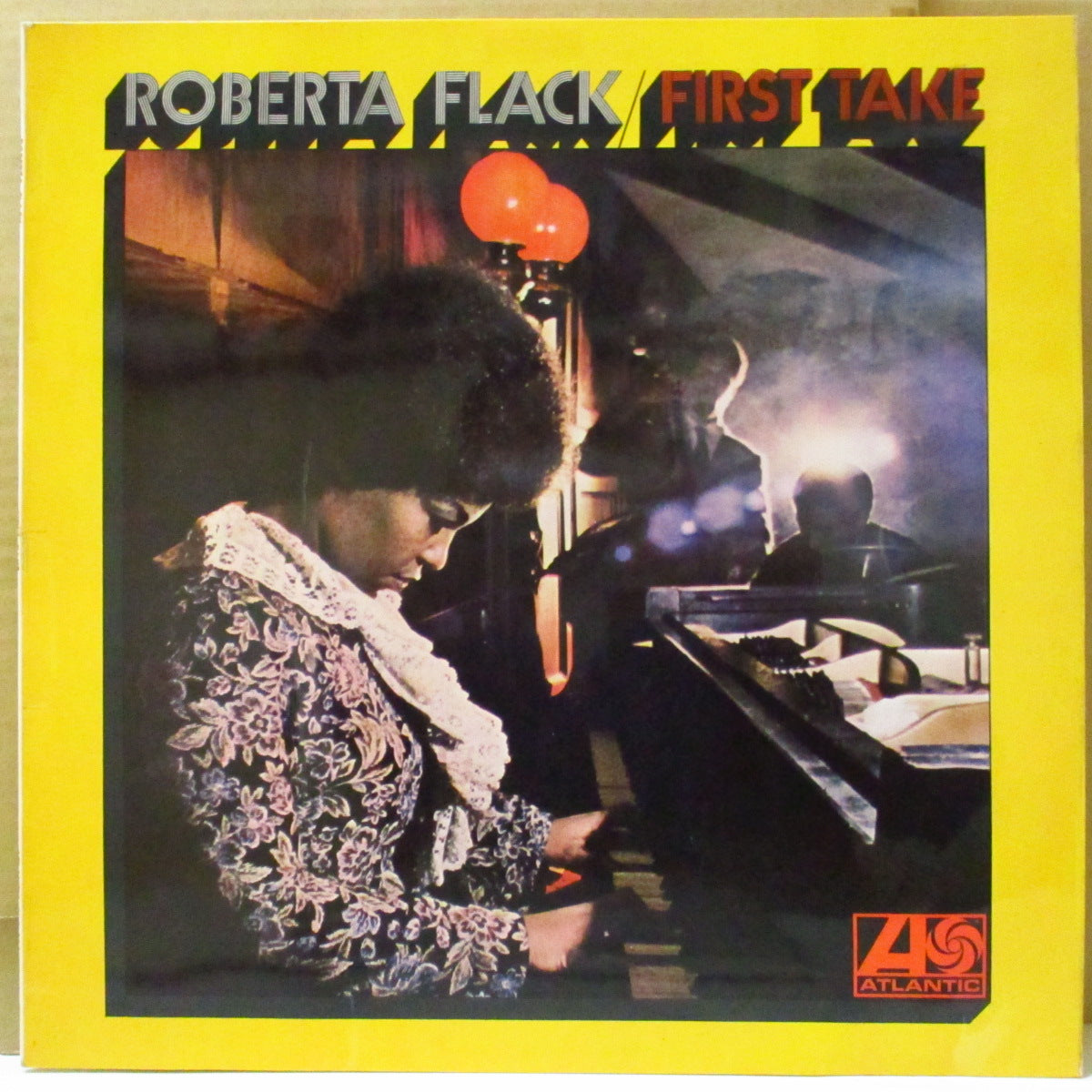 ROBERTA FLACK (ロバータ・フラック) - First Take (UK '69 初回オリジナル「オレンジ&プラム・ラベ」ステレオ LP/表面コーティング・ジャケ) 美品!