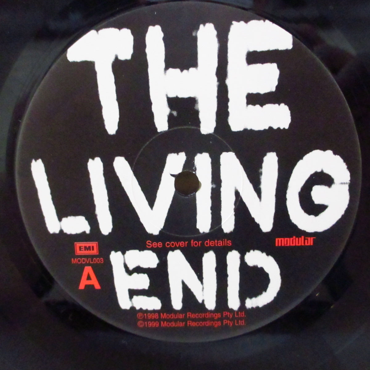 LIVING END (リヴィング・エンド) - The Living End (OZ 限定500枚「黒盤」 LP+固紙インナー) '98年1stアルバム