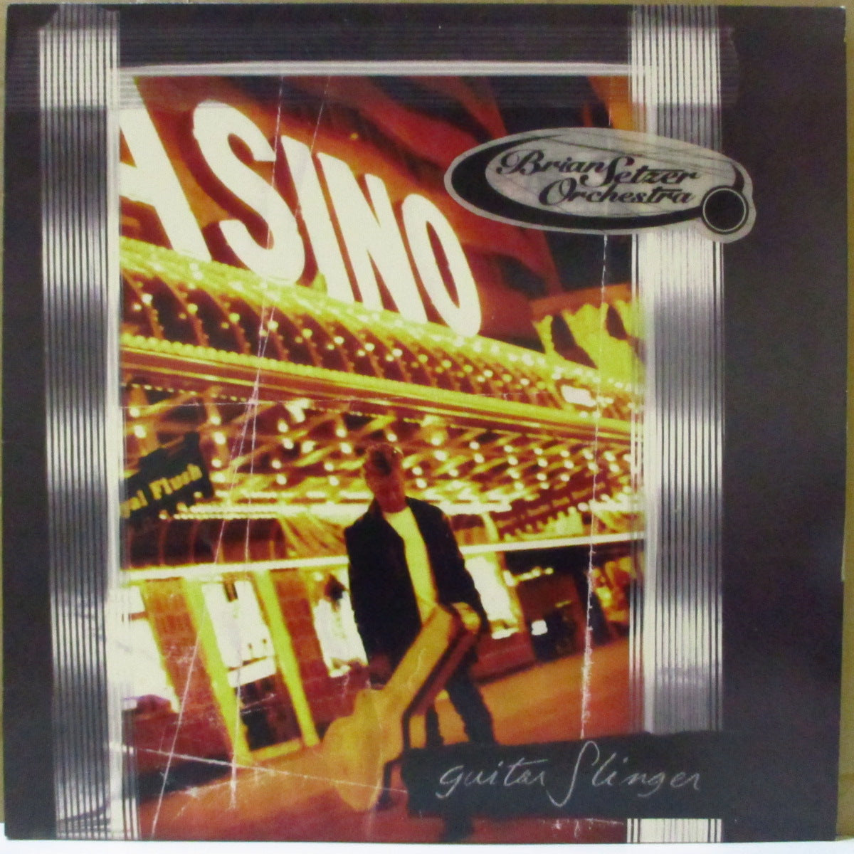 BRIAN SETZER ORCHESTRA (ブライアン・セッツァー・オーケストラ) - Guitar Slinger (US オリジナル LP+インサート) '96年2ndアルバム