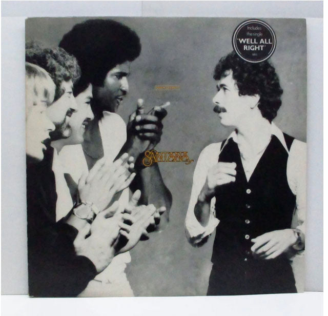 SANTANA (サンタナ) - Inner Secrets (UK オリジナル LP+インサート/「黒ステッカー」付きジャケ) '78年10th アルバム!