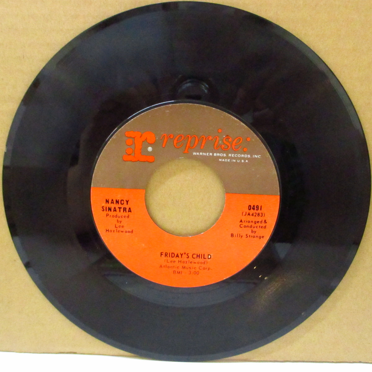 NANCY SINATRA (ナンシー・シナトラ) - Friday's Child / Hutchinson Jail (US '66 オリジナル 7インチ)ブルージィ・スロウ・ポップ