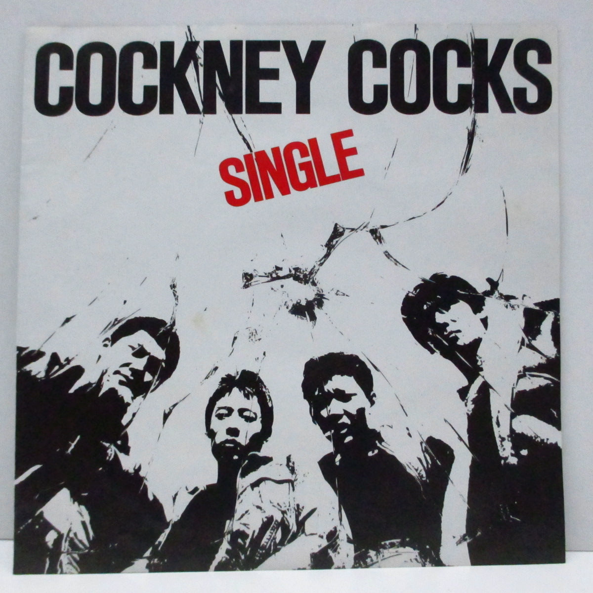 COCKNEY COCKS (コックニー・コックス) - Single (Japan オリジナル 7"+光沢ソフト紙ジャケ) 京都 Oi!パンク1st EP !