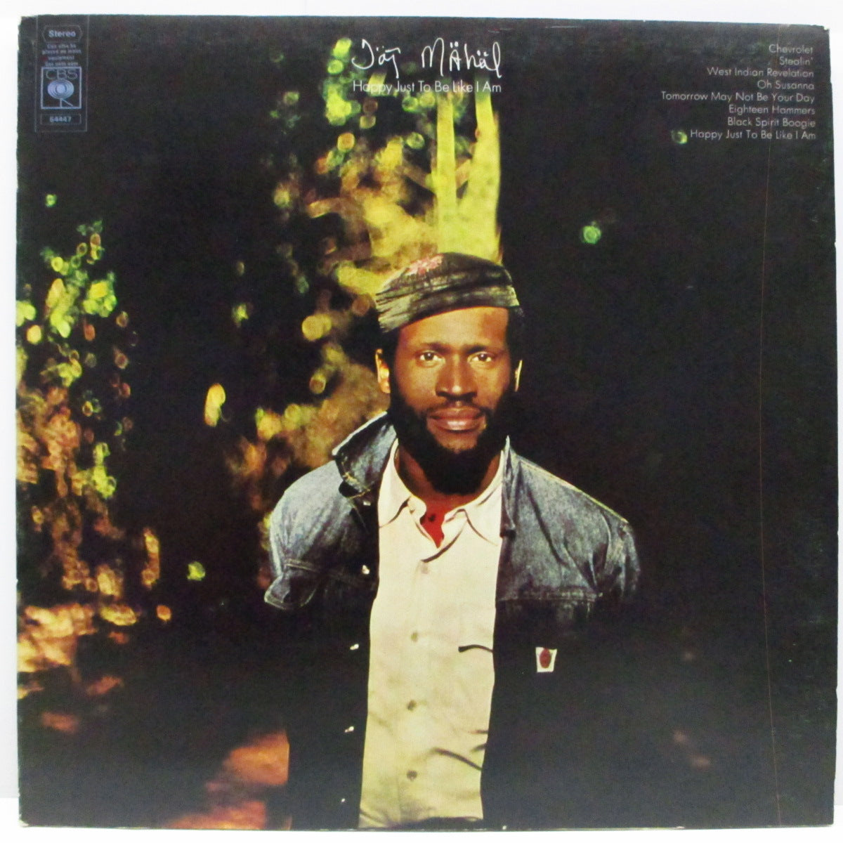 TAJ MAHAL (タジ・マハール) - Happy Just To Be Like I Am (UK オリジナル LP/見開ジャケ)