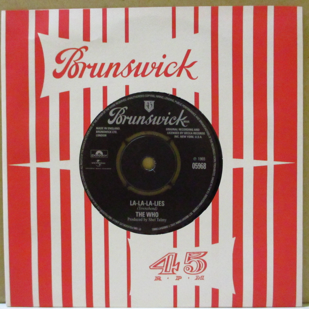 WHO (フー) - The Brunswick Singles - 1965-1966 (Worldwide '15 限定再発 8x7インチ・ボックスセット+ブックレット, カンパニースリーブ)