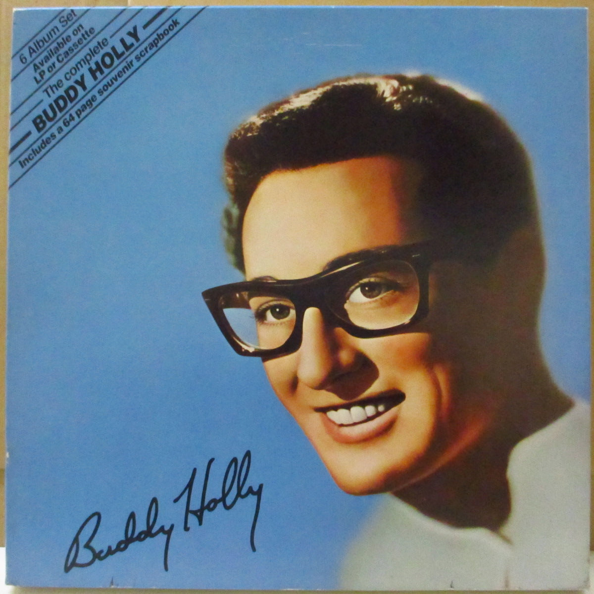 BUDDY HOLLY (バディ・ホリー) - The Complete Buddy Holly (UK '86 再発 LPx6枚組ボックスセット+64頁ブックレット) コレクタブル音源満載!