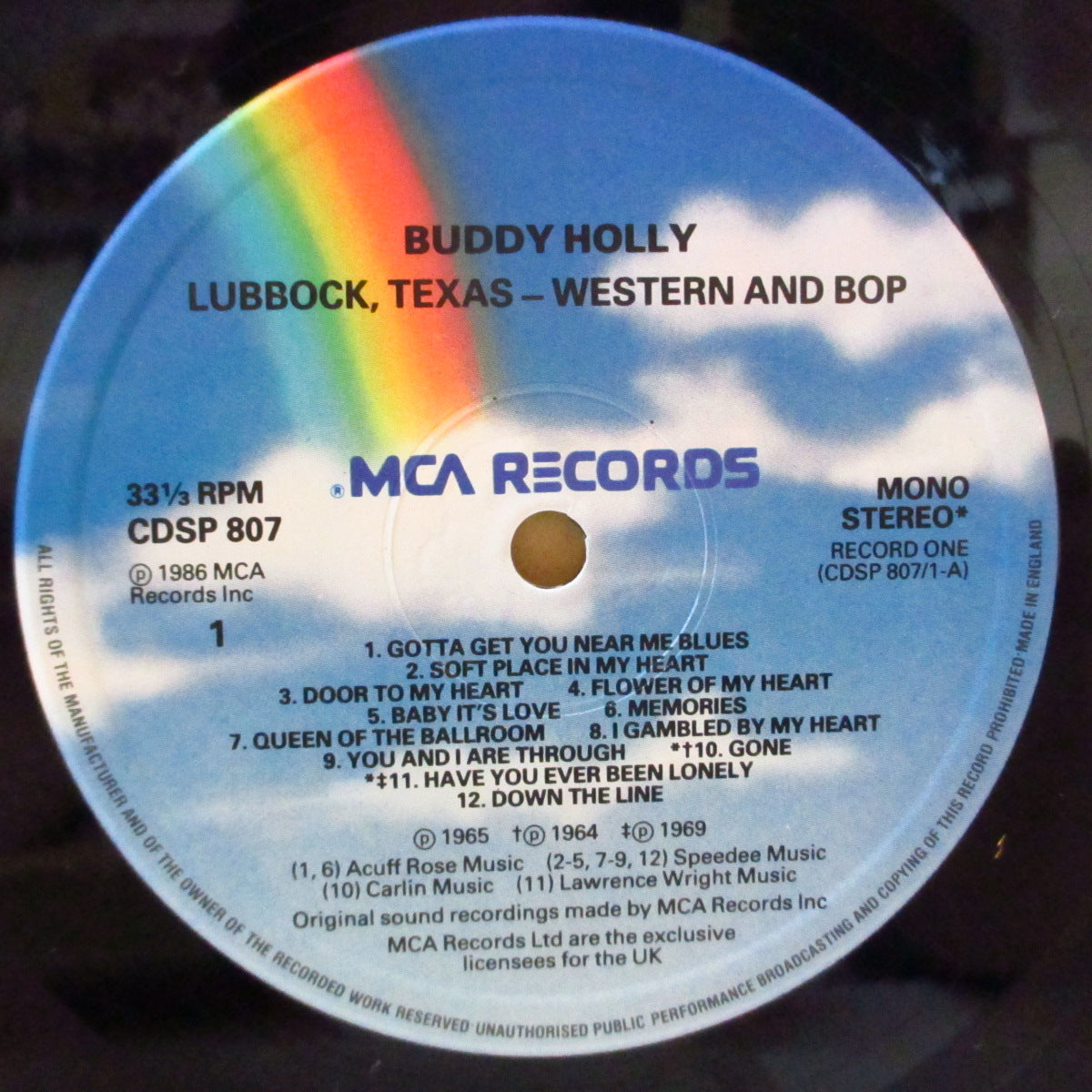 BUDDY HOLLY (バディ・ホリー) - The Complete Buddy Holly (UK '86 再発 LPx6枚組ボックスセット+64頁ブックレット) コレクタブル音源満載!