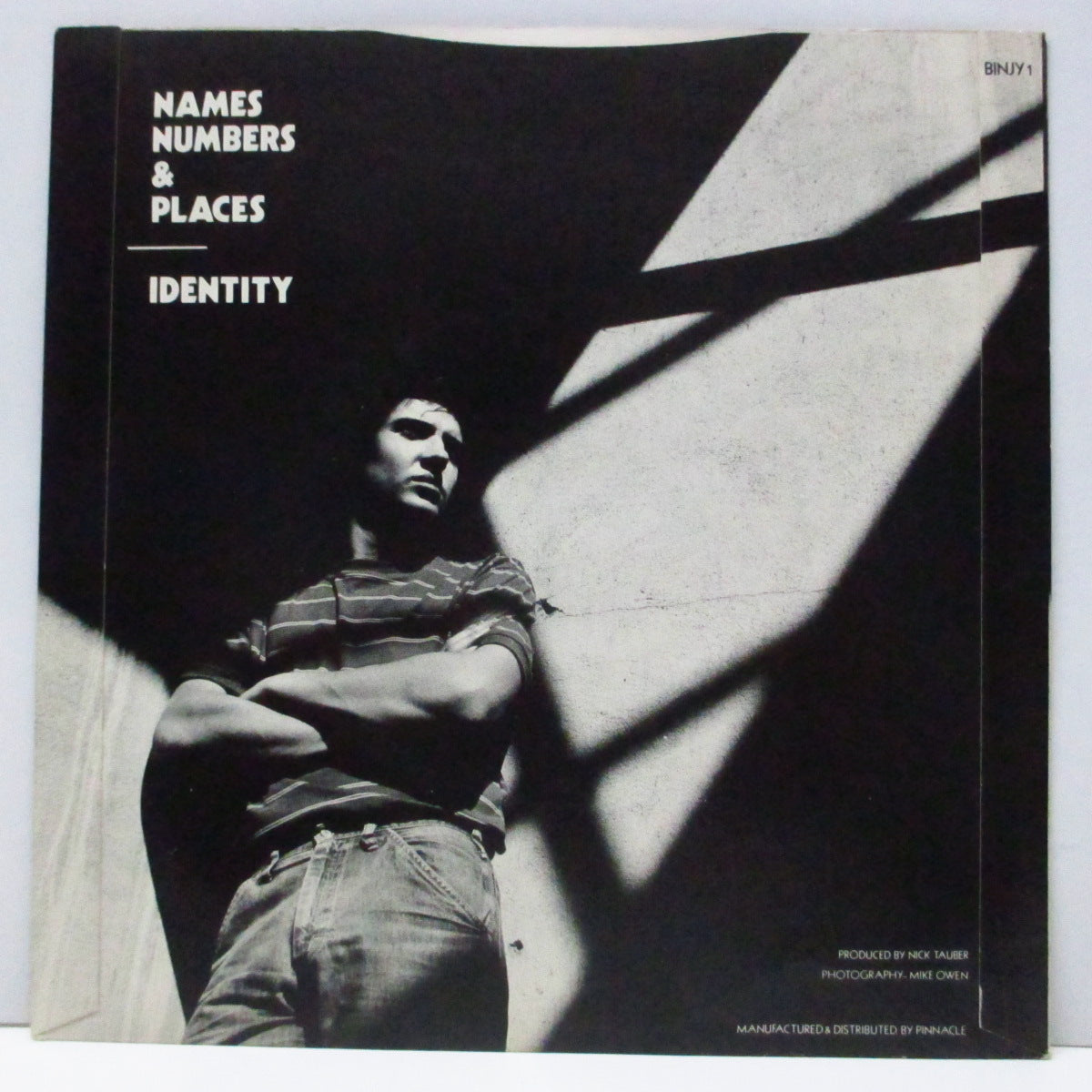 KARL WHITWORTH (カール・ウィットワース) - Names, Numbers & Places (UK オリジナル 7"/光沢固紙折り返しジャケ) Pre G.I.オレンジ ! 純パワーポップ!