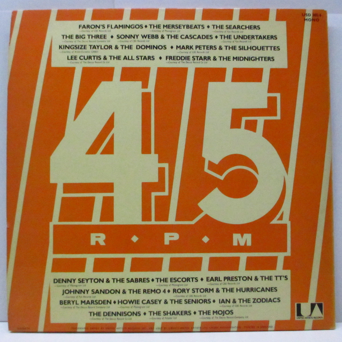 V.A. (60's マージービート・コンピ!) - Mersey Beat ‘62/’64 (UK オリジナル・モノラル 2xLP+インナー、マージービート新聞/ステッカー付き光沢見開ジャケ)