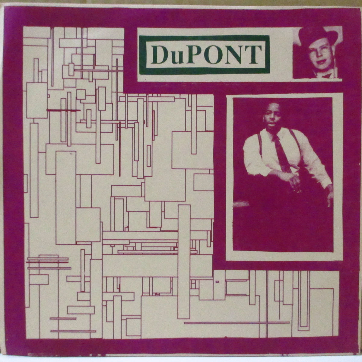DUPONT (デュポント) - Cresote (US オリジナル 7インチ+パープル・マット固紙ジャケ, インサート) '93年シングル