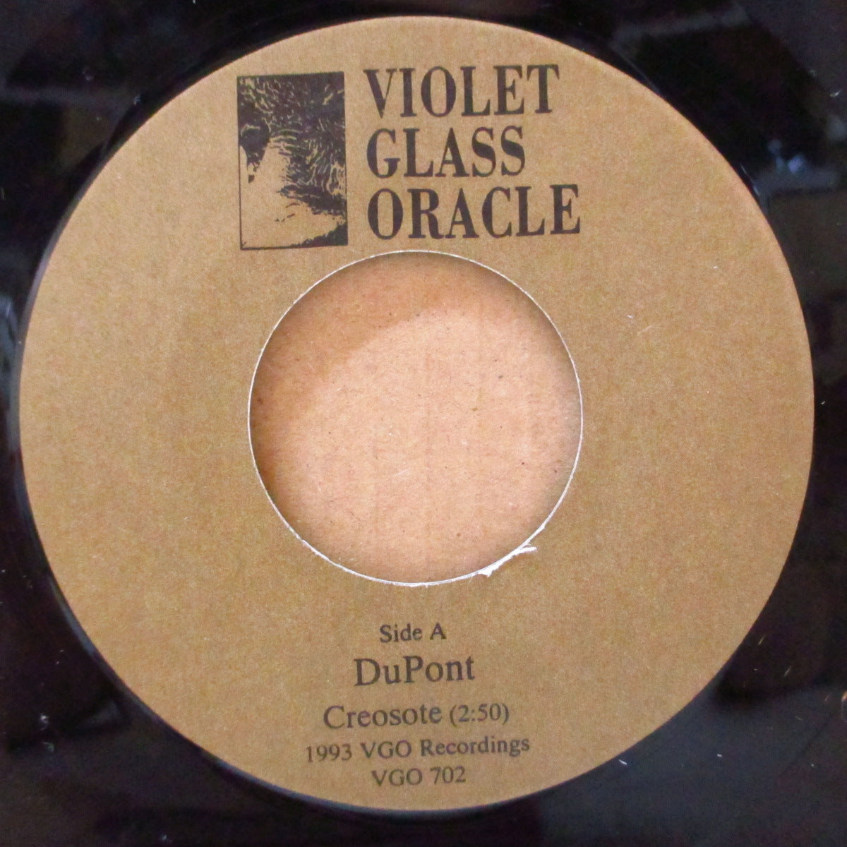 DUPONT (デュポント) - Cresote (US オリジナル 7インチ+パープル・マット固紙ジャケ, インサート) '93年シングル