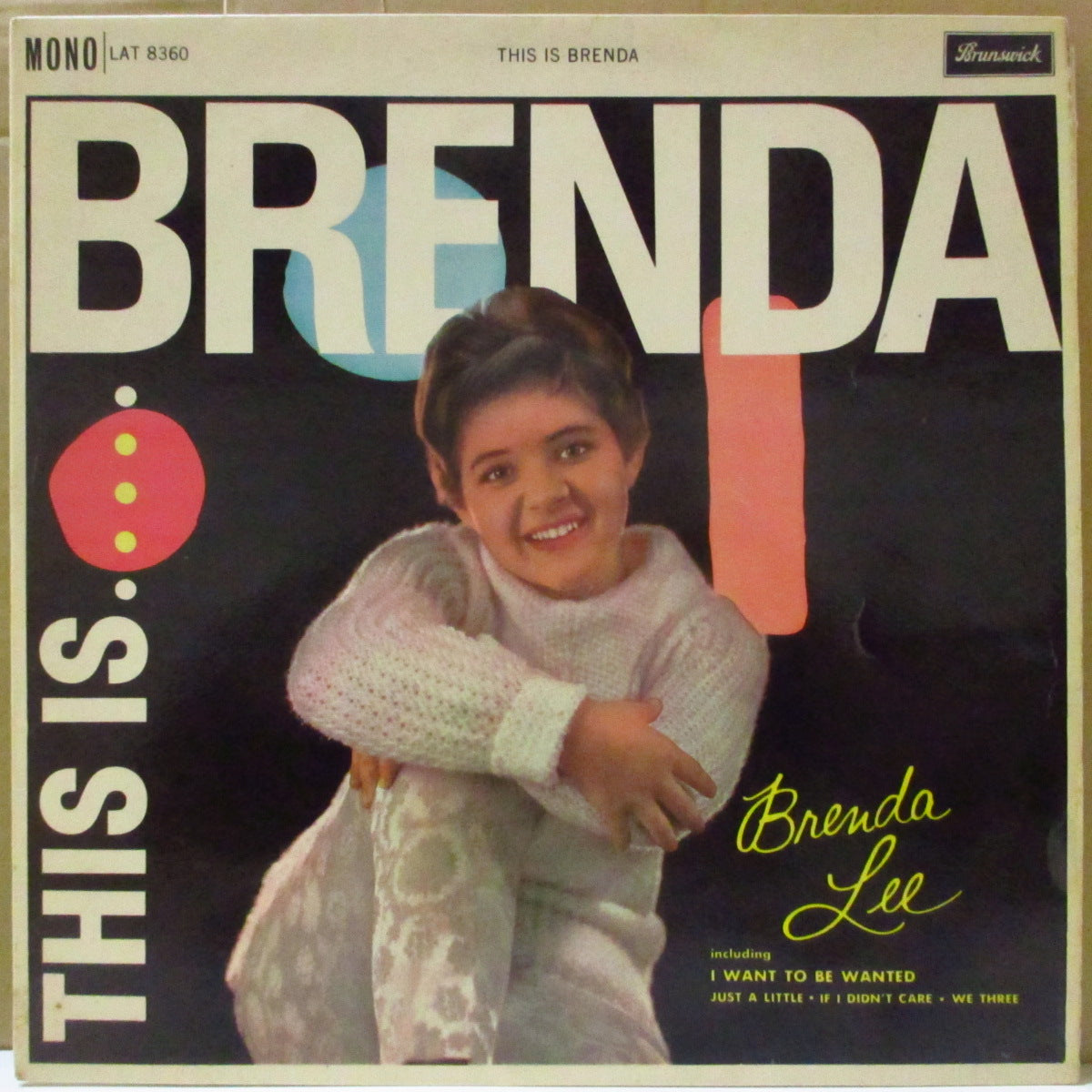 BRENDA LEE (ブレンダ・リー) - This Is Brenda (UK '60 初回オリジナル・モノラル LP) サード・アルバム