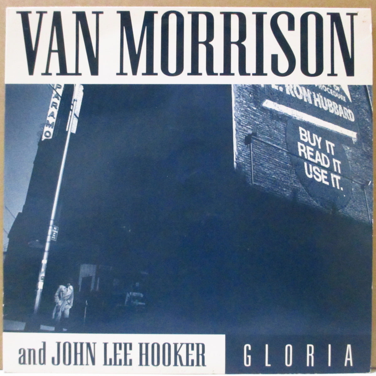 VAN MORRISON & JOHN LEE HOOKER (ヴァン・モリソン & ジョン・リー・フッカー) - Gloria (UK '93 オリジナル 7インチ+光沢固紙ジャケ)