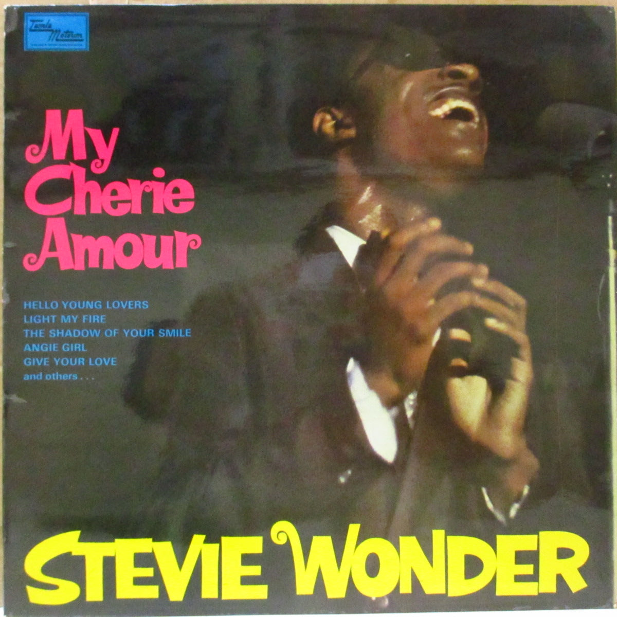 STEVIE WONDER (スティーヴィー・ワンダー) - My Cherie Amour (UK '70 初回オリジナル・ステレオ LP/表面コーティング3面折り返し有りジャケ)近年稀な美品