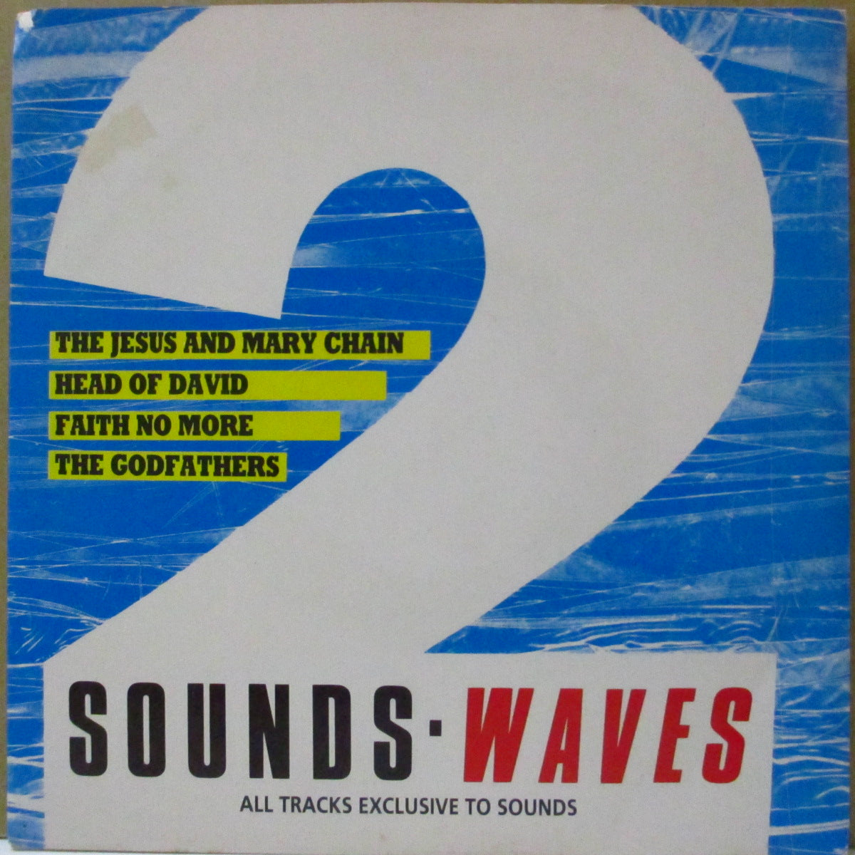 V.A. ('80s UK-US・オルタナ、インディロック・コンピ) - Sounds - Waves 2 (UK '88 33回転 7インチ+光沢固紙ジャケ)