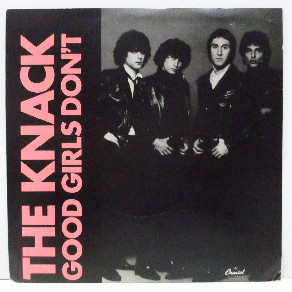 KNACK, THE (ザ・ナック) - Good Girls Don't (UK オリジナル「ラウンドセンター」7"/光沢紙固紙折り返しジャケ)