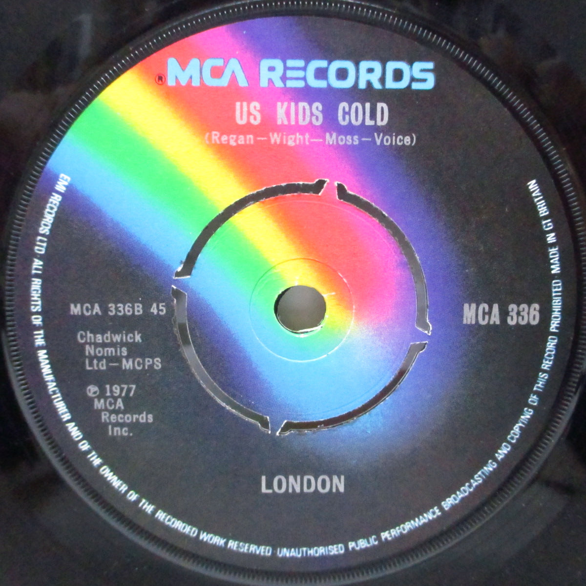 LONDON (ロンドン) - Animal Games (UK オリジナル 7") '77年サード!