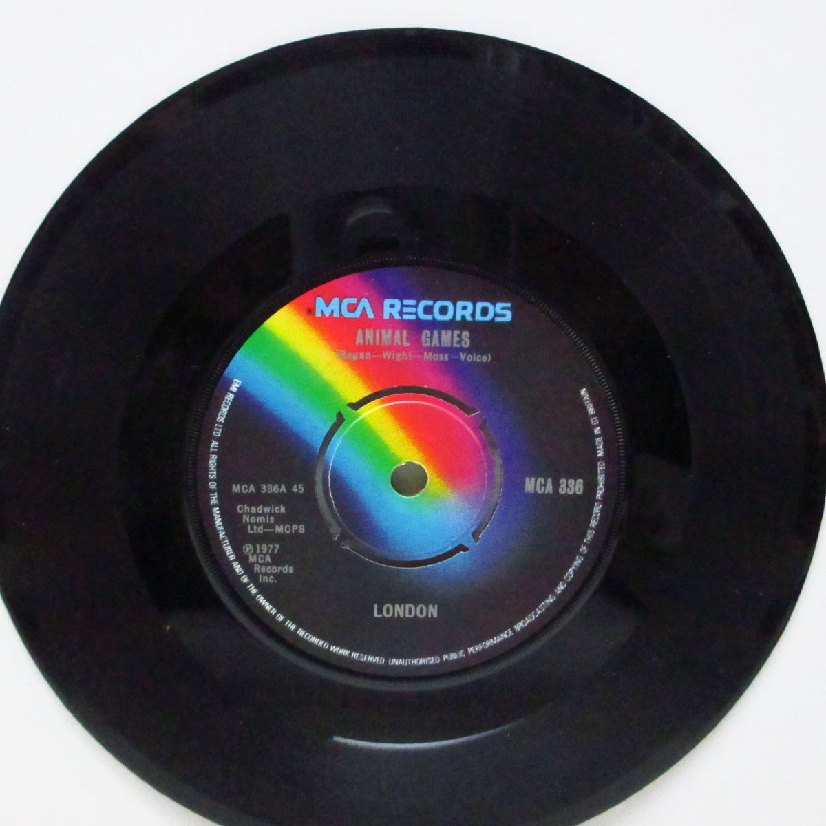 LONDON (ロンドン) - Animal Games (UK オリジナル 7") '77年サード!