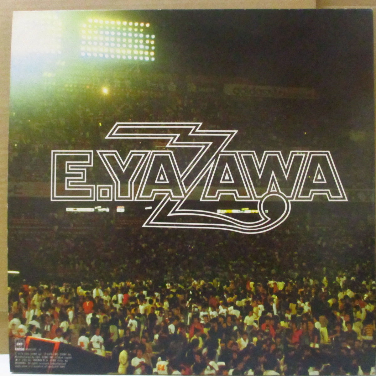 矢沢 永吉 (Eikichi Yazawa) - Live 後楽園スタジアム (Japan オリジナル 2xLP+帯, インサート/光沢見開きジャケ)