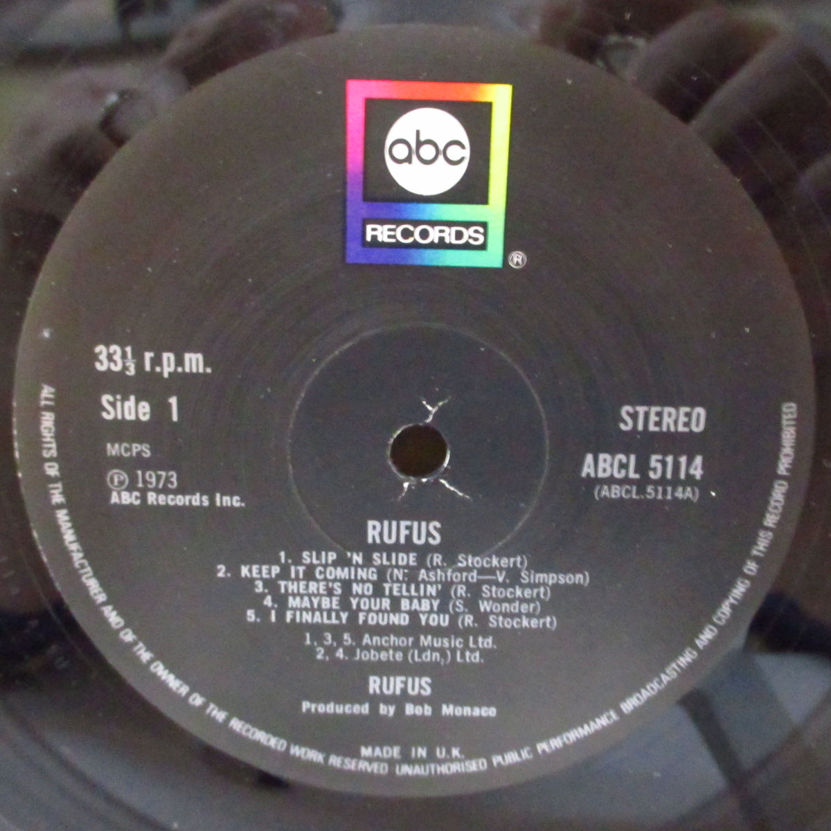 RUFUS (ルーファス = チャカ・カーン在籍) - Rufus (1st) (UK '74 オリジナル・ステレオ LP/見開きジャケ)名作デビュー・アルバム!