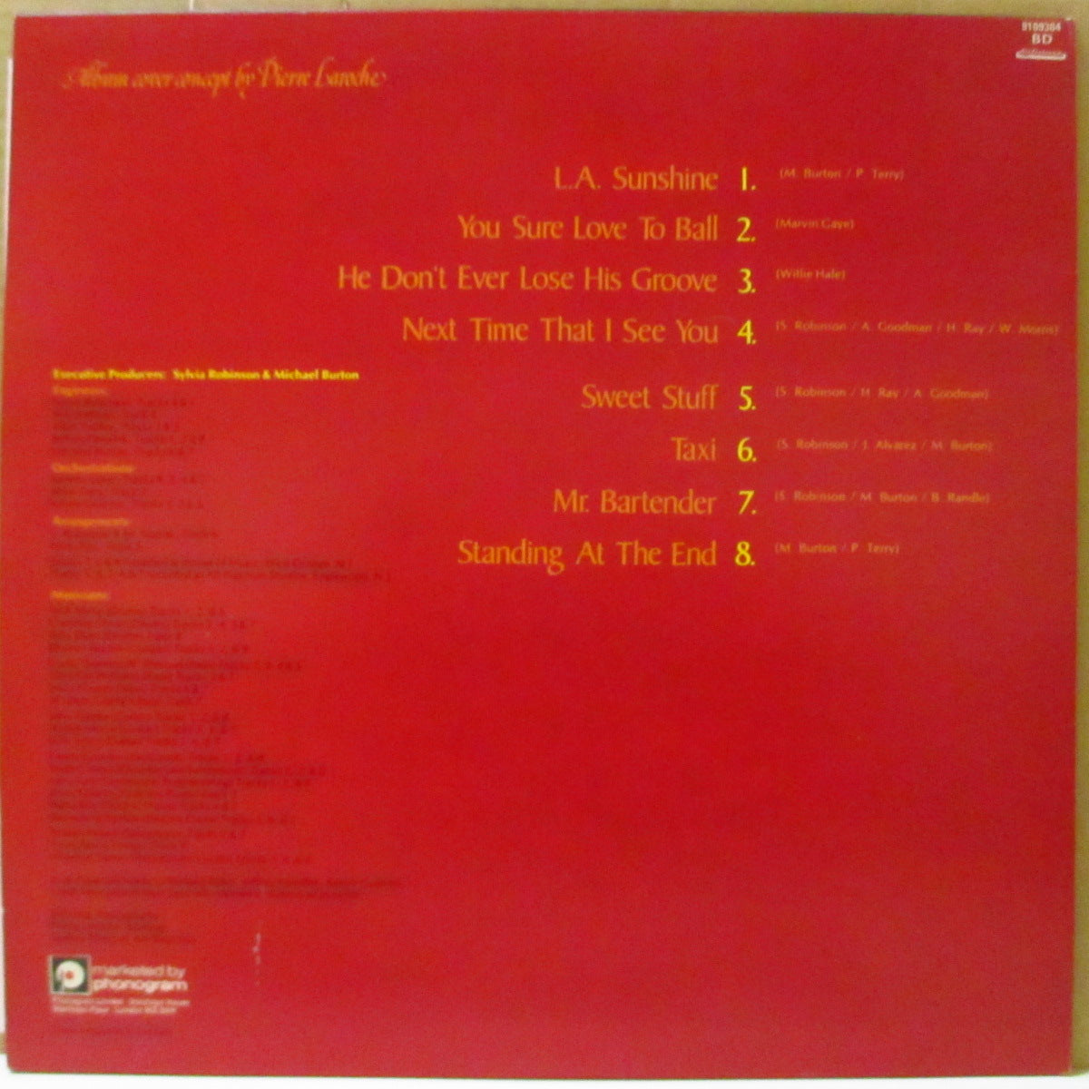 SYLVIA (シルヴィア・ロビンソン) - Sylvia (UK '76 オリジナル・ステレオ LP+インサート)名作ソロ・サード・アルバム!