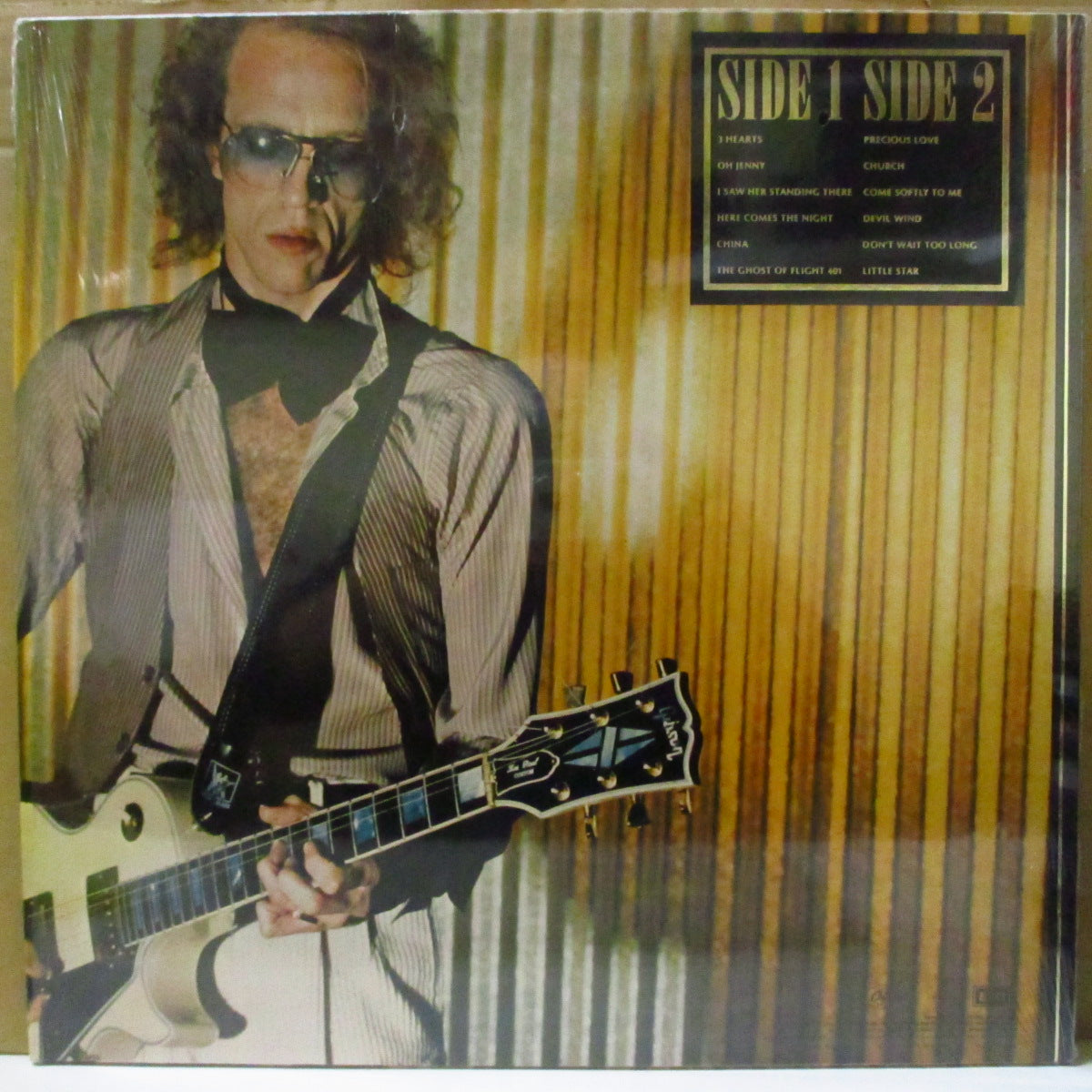 BOB WELCH (ボブ・ウェルチ) - Three Hearts (US オリジナル LP+ソフト紙インナー/レアステッカー付き光沢ジャケ) '79年2ndアルバム