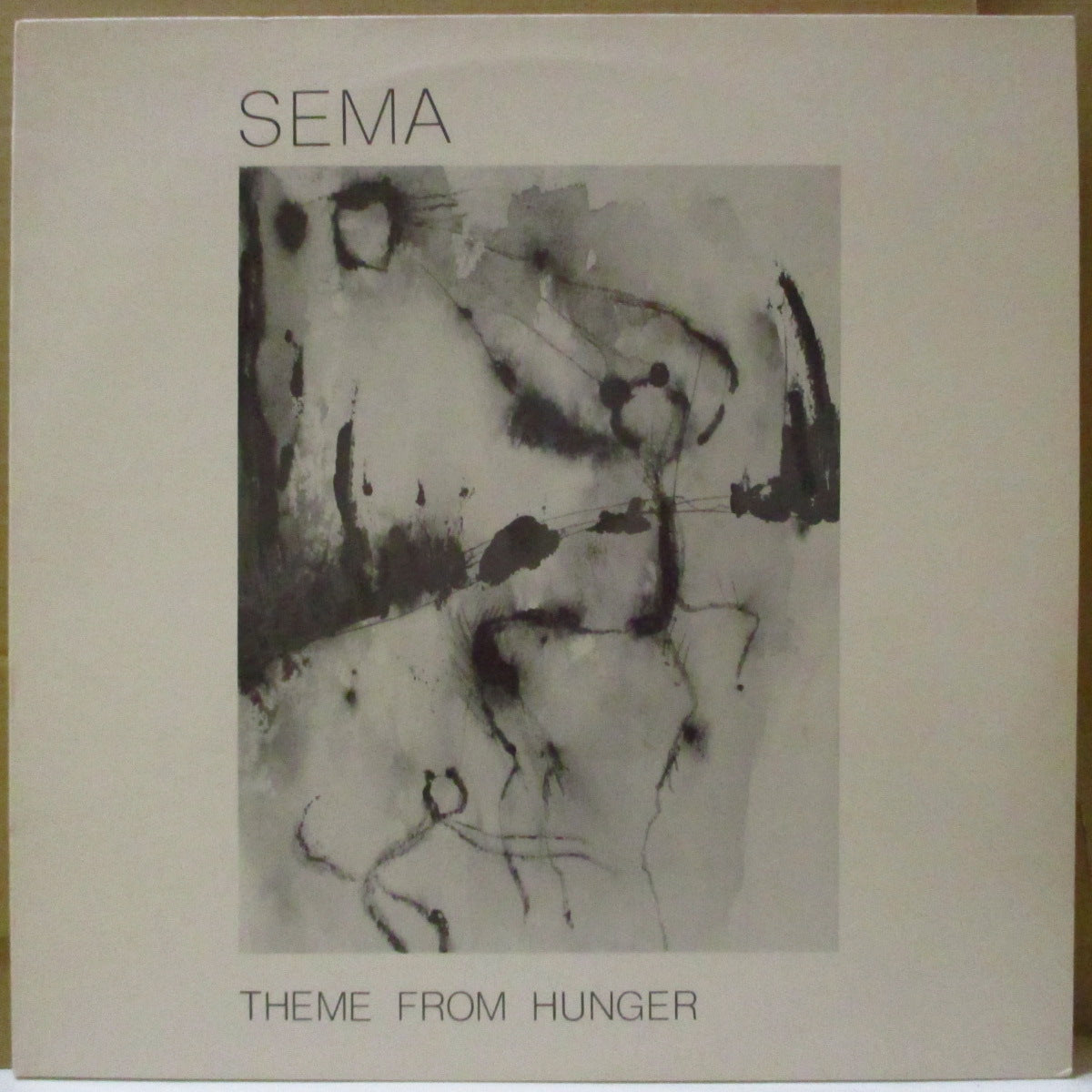 SEMA (セーマ) - Theme From Hunger (UK オリジナル LP)ノイズ・アンビエント名作 '82年2ndアルバム、美品