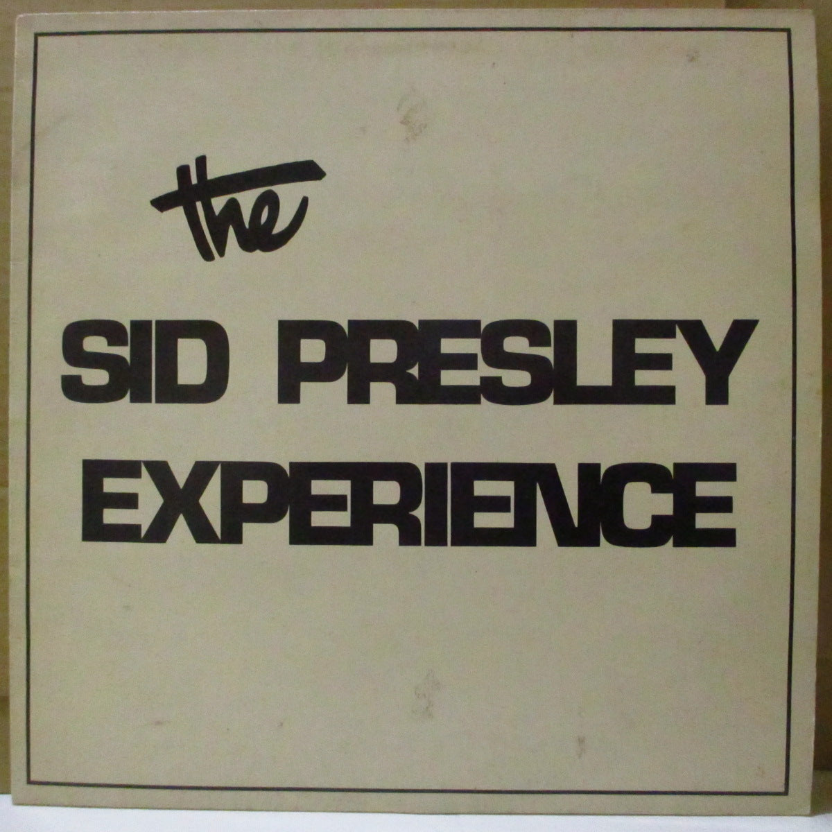 SID PRESLEY EXPERIENCE, THE (ザ・シド・プレスリー・エクスペリエンス) - Cold Turkey +2 (UK '84 オリジナル3曲入り 12インチ)