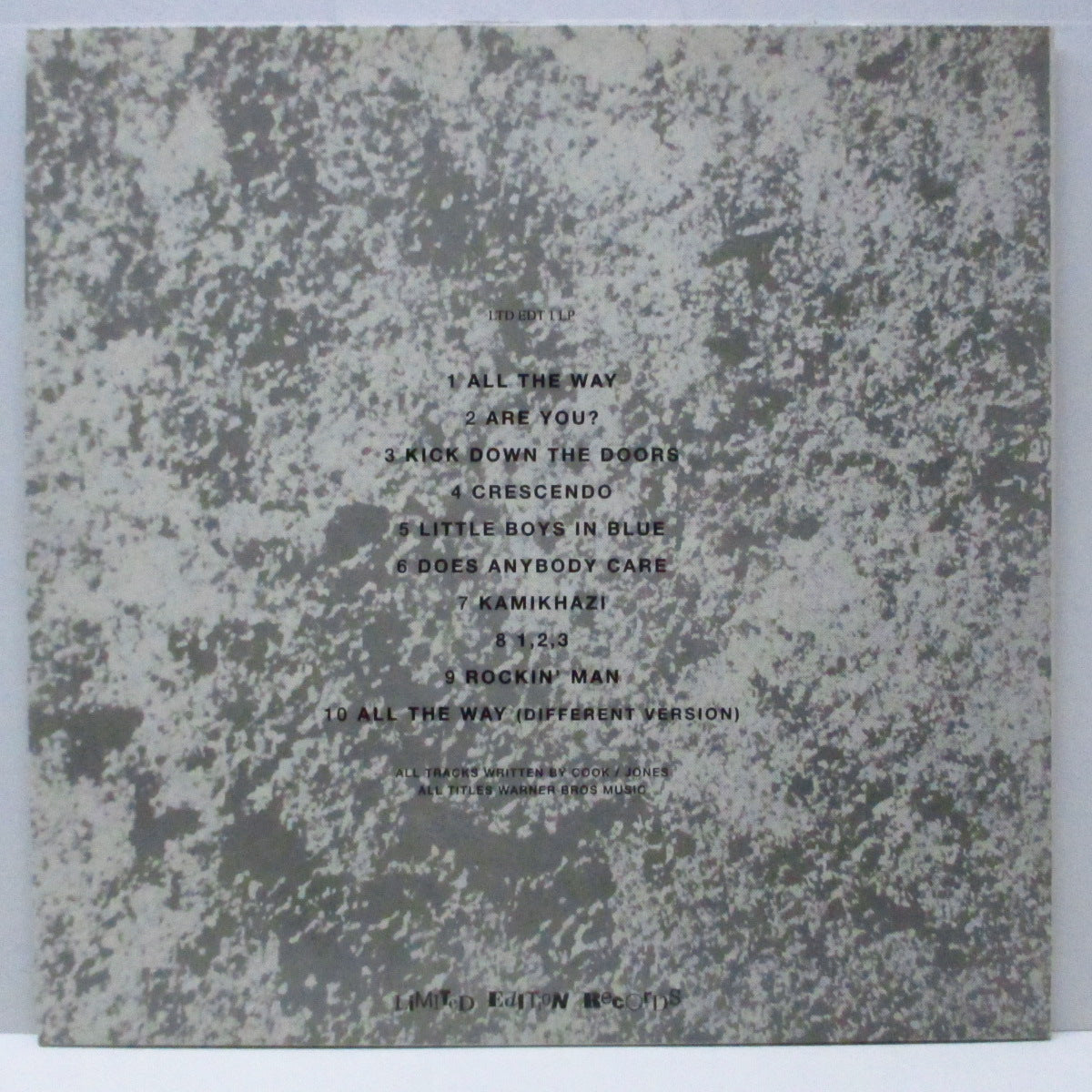 PROFESSIONALS, THE (プロフェショナルズ) - Featuring Steve Jones And Paul Cook (UK 限定ナンバリング入り「緑ヴァイナル」LP) レアトラックス集!