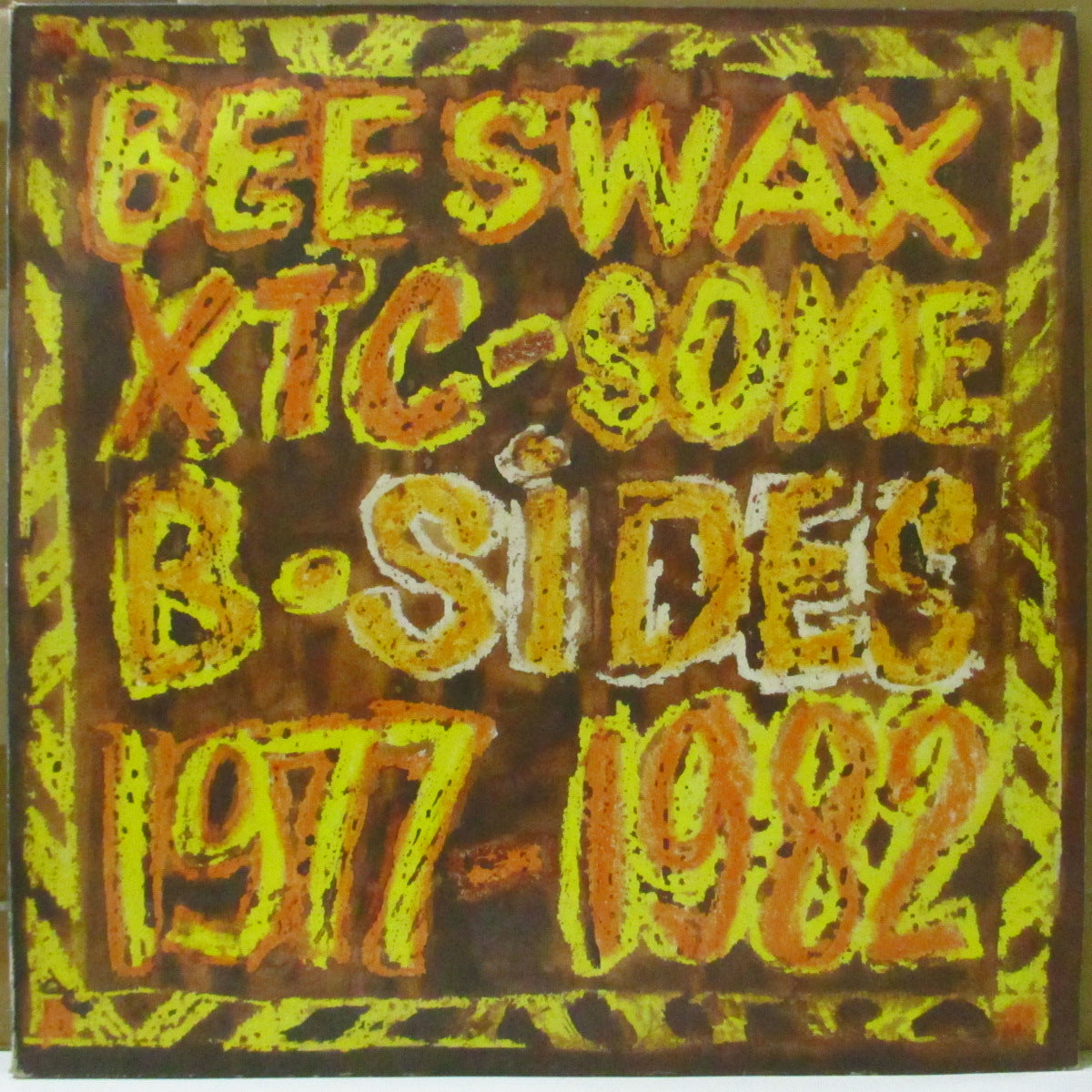 XTC (エックスティーシー) - Waxworks / Beeswax (UK オリジナル 2xLP/レアステッカー付き光沢ジャケ)