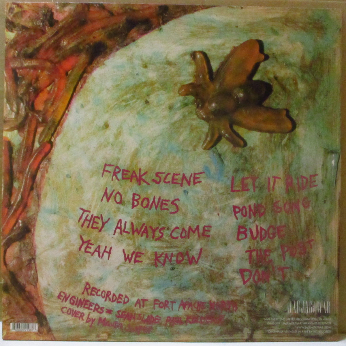 DINOSAUR Jr. (ダイナソーJr.) - Bug (US '11 Jagjaguwar社再発「茶色ロゴラベ」「黒盤」 LP) '88年3rdアルバム