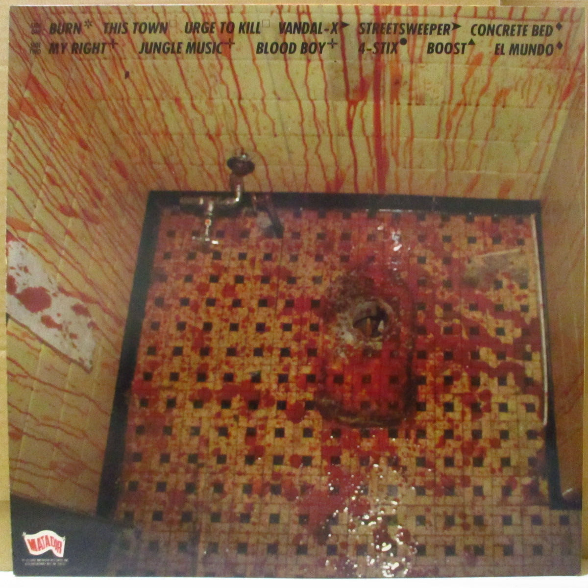 UNSANE (アンセイン) - Singles 89-92 (US 限定 LP+ソフト紙インナー) '93年シングル・コンピ