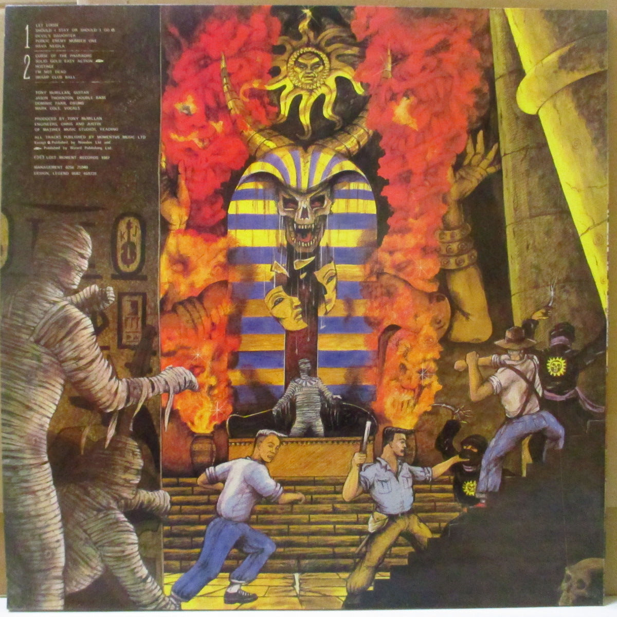 KREWMEN (クリューメン) - Into The Tomb (UK オリジナル LP)