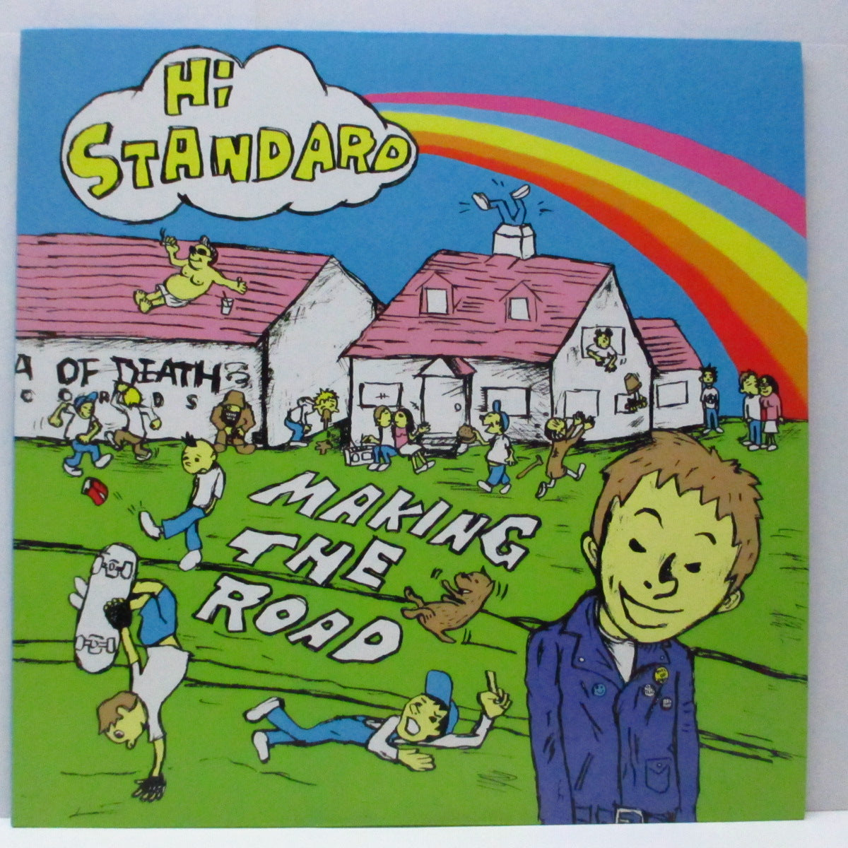 Hi-STANDARD (ハイ・スタンダード) - Making The Road (Japan オリジナル LP+インサート2枚)