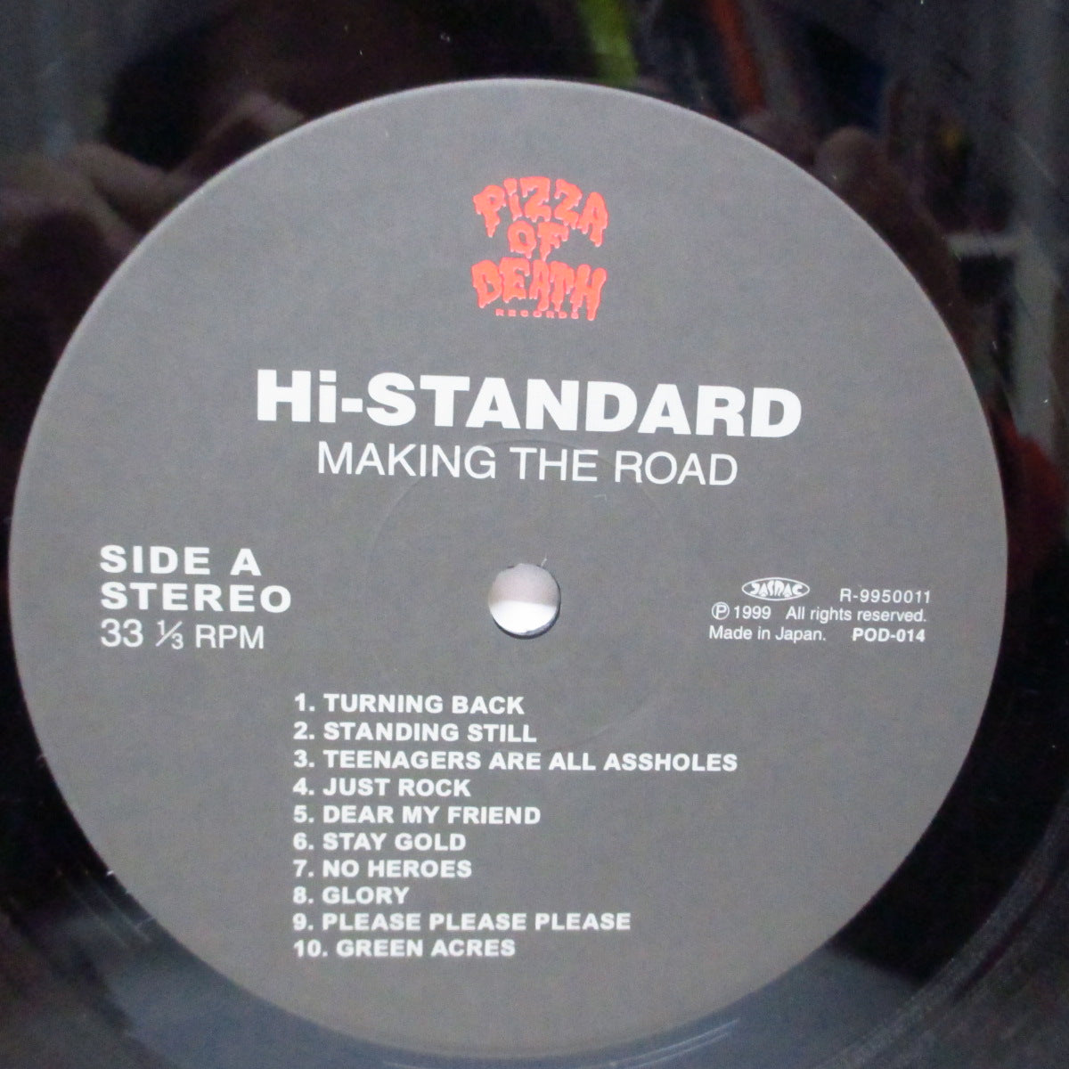 Hi-STANDARD (ハイ・スタンダード) - Making The Road (Japan オリジナル LP+インサート2枚)