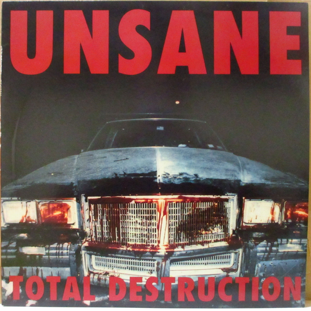 UNSANE (アンセイン) - Total Destruction (US '94 初回 オリジナル LP/バーコード無し光沢ジャケ) '94年2ndアルバム